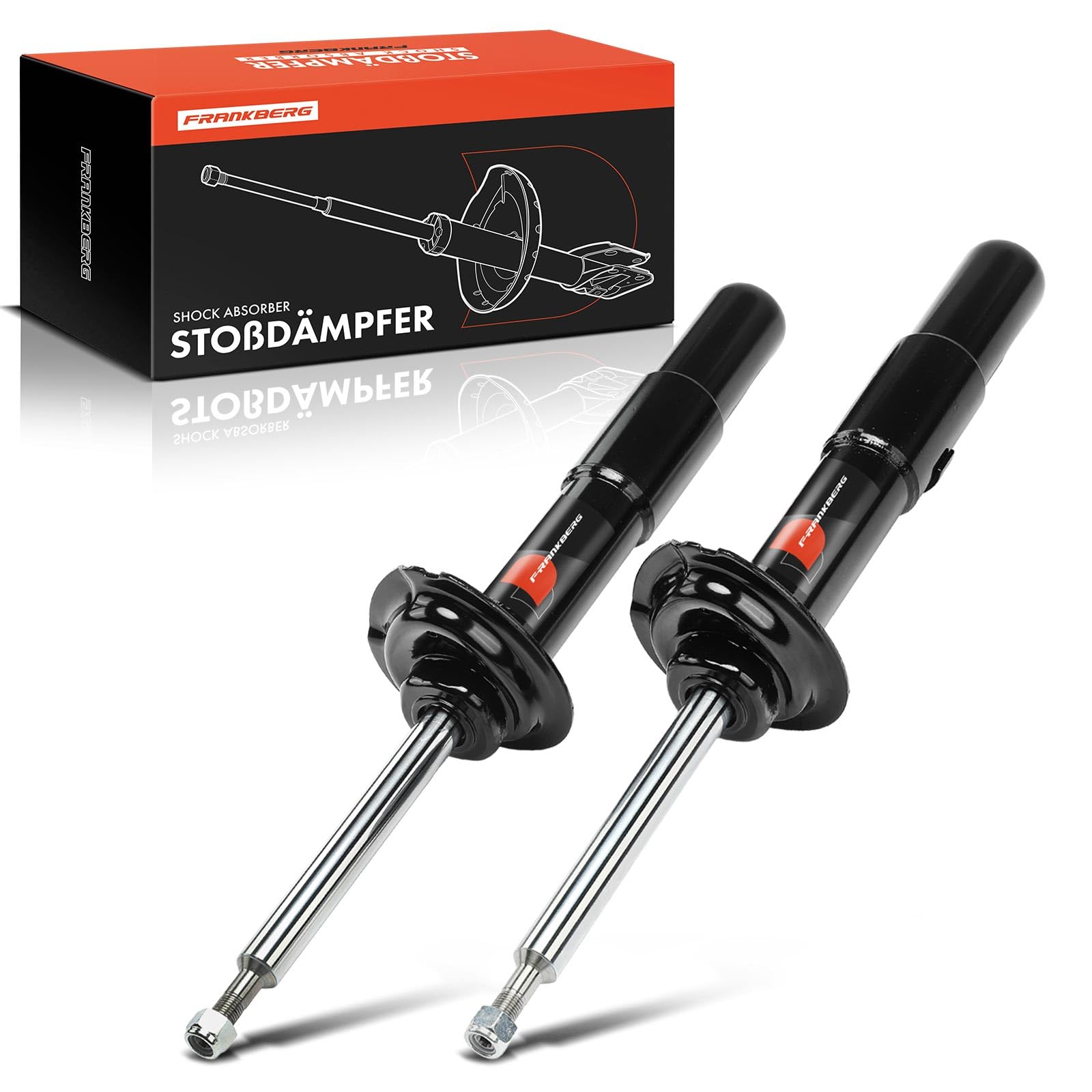 Frankberg 2x Stossdämpfer Vorne Links Rechts Kompatibel mit 5er Touring E61 520 523 525 530 535 545 550 2.0L-4.8L 2004-2010 Replace# 31316775056 Frankberg 2x Stossdämpfer Vorne Links Rechts Kompatibel mit 5er Touring E61 520 523 525 530 535 545 550 2.0L-4.8L 2004-2010 Replace# 31316775056 von Frankberg