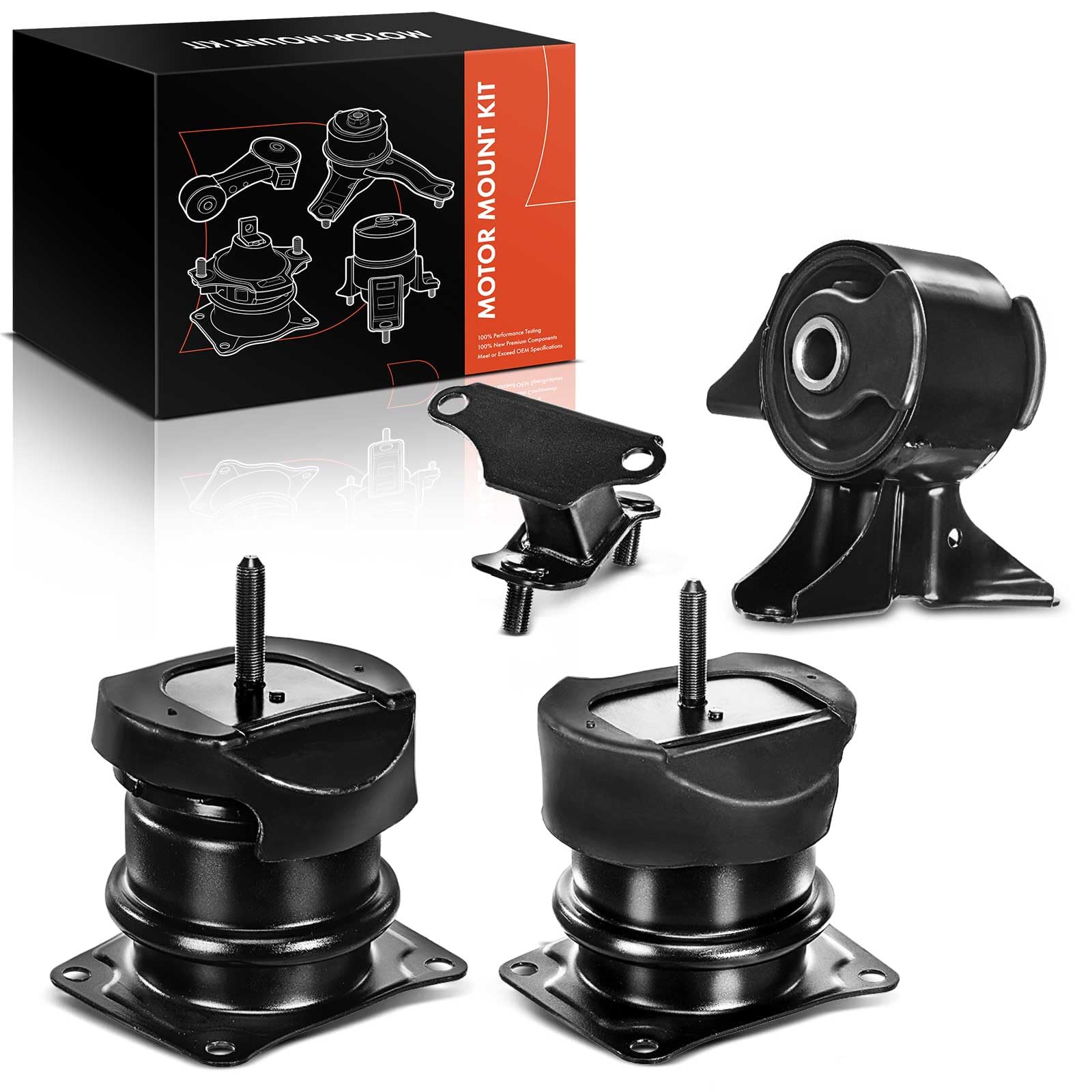 Frankberg 3x Motorlager + 1x Getriebelager Kompatibel mit Accord VI Coupe CG 2997 ccm 147 KW 200 PS 1998-2003 Replace# 50815S87A81 Frankberg 3x Motorlager + 1x Getriebelager Kompatibel mit Accord VI Coupe CG 2997 ccm 147 KW 200 PS 1998-2003 Replace# 50815S87A81 von Frankberg