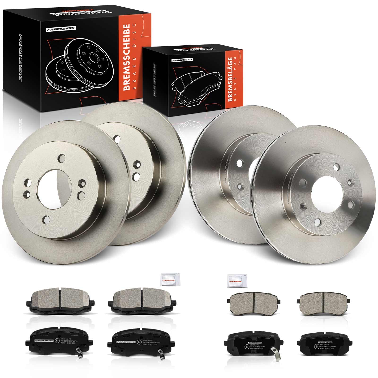Frankberg 4x Bremsscheiben + 8x Bremsbeläge mit Bremsenschmiermittel Kompatibel mit i10 PA 1.0L-1.2L 2008-2017 Picanto BA 1.0L 2007-2011 Picanto SA 1.0L 1.1L 2004-2011 Replace# 517120X500 Frankberg 4x Bremsscheiben + 8x Bremsbeläge mit Bremsenschmiermittel Kompatibel mit i10 PA 1.0L-1.2L 2008-2017 Picanto BA 1.0L 2007-2011 Picanto SA 1.0L 1.1L 2004-2011 Replace# 517120X500 von Frankberg