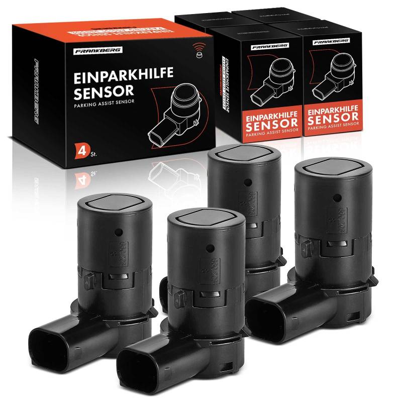 Frankberg 4x Parksensor Einparkhilfe Vorne Hinten Kompatibel mit 5er E39 520 525 530 540 M5 2.0L-4.9L 1998-2001 5er Touring E39 520 525 528 530 540 2.0L-4.4L 1997-2001 Replace# 66218368727 von Frankberg