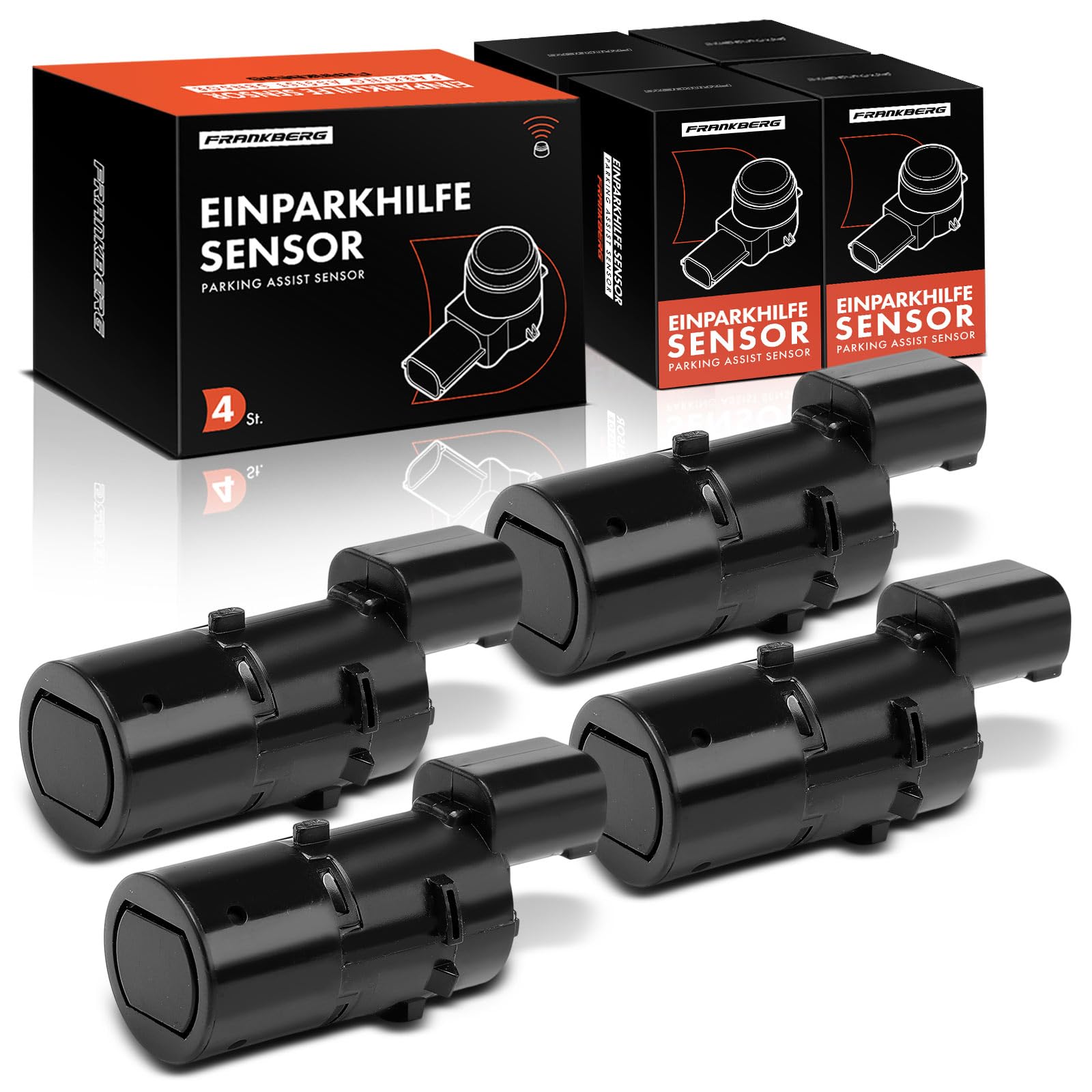 Frankberg 4x Parksensor Vorne Hinten Kompatibel mit 5er E39 520 523 525 528 530 540 M5 2.0L-4.9L 1995-2003 7er E38 725 728 730 735 740 750 2.5L-5.4L 1994-2003 Replace# 66216902182 Frankberg 4x Parksensor Vorne Hinten Kompatibel mit 5er E39 520 523 525 528 530 540 M5 2.0L-4.9L 1995-2003 7er E38 725 728 730 735 740 750 2.5L-5.4L 1994-2003 Replace# 66216902182 von Frankberg