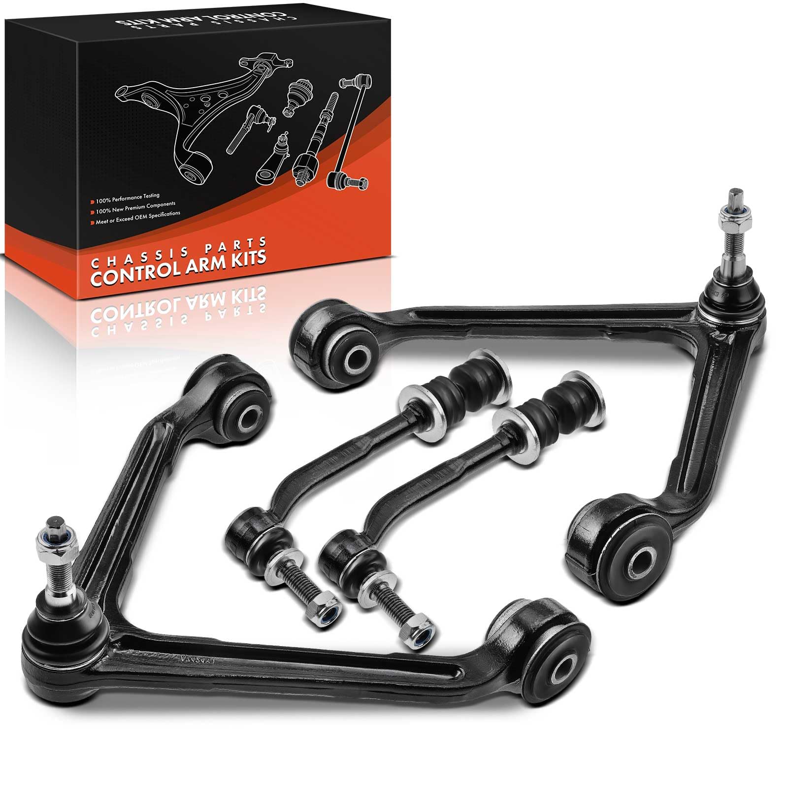 Frankberg 4x Querlenker Koppelstange Vorderachse Links Rechts Kompatibel mit Aspen HG 4.7L 5.6L 2006-2009 Durango HB 4.7L 5.6L 2003-2010 Replace# K750026 Frankberg 4x Querlenker Koppelstange Vorderachse Links Rechts Kompatibel mit Aspen HG 4.7L 5.6L 2006-2009 Durango HB 4.7L 5.6L 2003-2010 Replace# K750026 von Frankberg