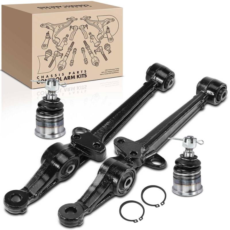 Frankberg 4x Querlenker Satz Vorderachse Kompatibel mit Accord V Aerodeck CE 2.0L 2.2L 1993-1998 Replace# 51220S84A01 von Frankberg