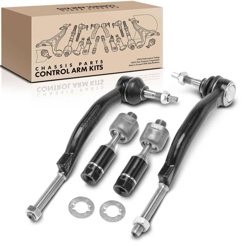 Frankberg 4x Querlenker Satz Vorderachse Kompatibel mit Trailblazer KC 4.2L 2001-2008 Envoy SUV 4.2L 2001-2009 Replace# ES3578 von Frankberg