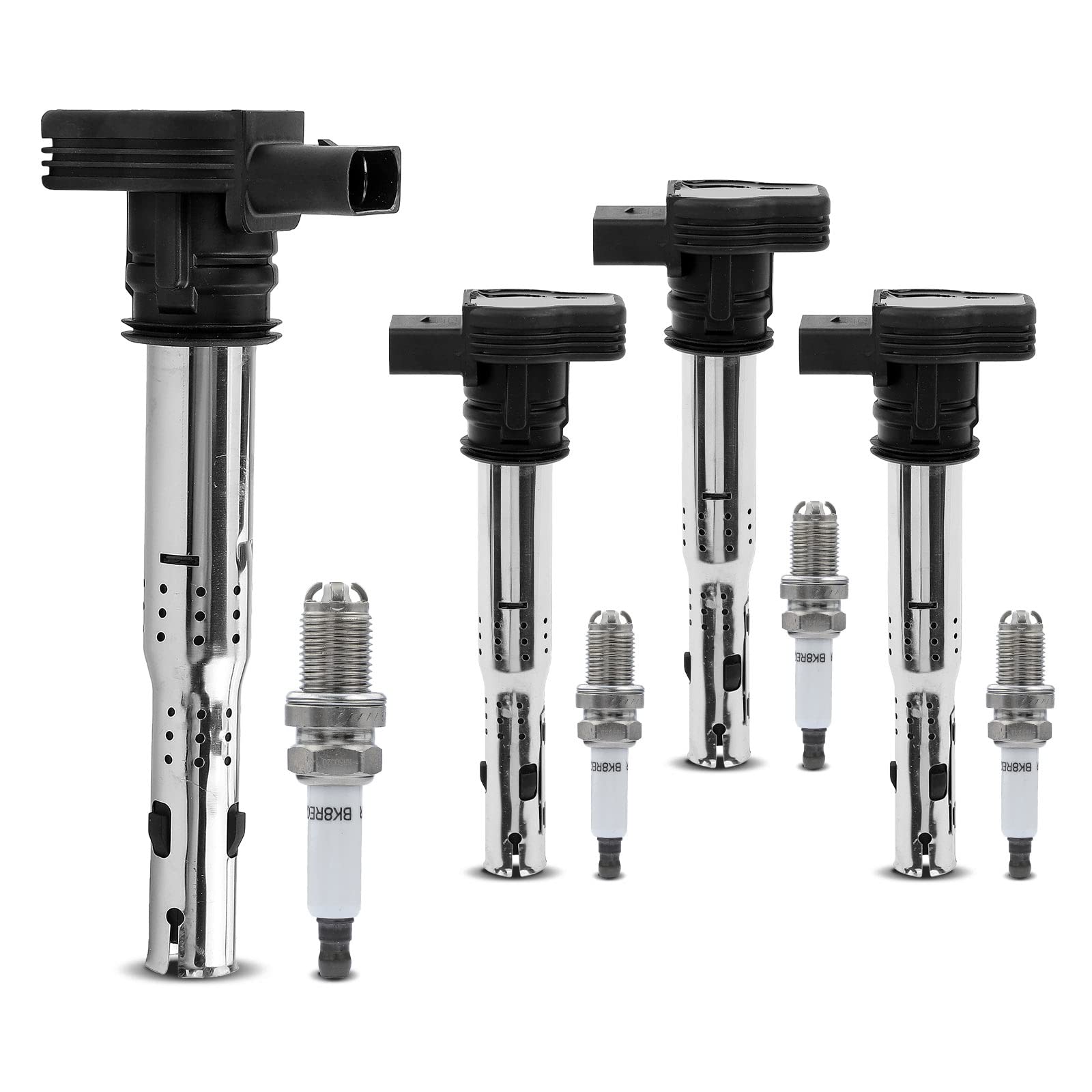 Frankberg 4x Zündspule + Zündkerzen Kompatibel mit A3 2003-2013 A4 2004-2016 Golf 2004-2013 P.a.s.s.a.t 2005-2014 Octavia II 2004-2013 T.o.u.r.a.n 2003-2007 1.8L 2.0L Frankberg 4x Zündspule + Zündkerzen Kompatibel mit A3 2003-2013 A4 2004-2016 Golf 2004-2013 P.a.s.s.a.t 2005-2014 Octavia II 2004-2013 T.o.u.r.a.n 2003-2007 1.8L 2.0L von Frankberg