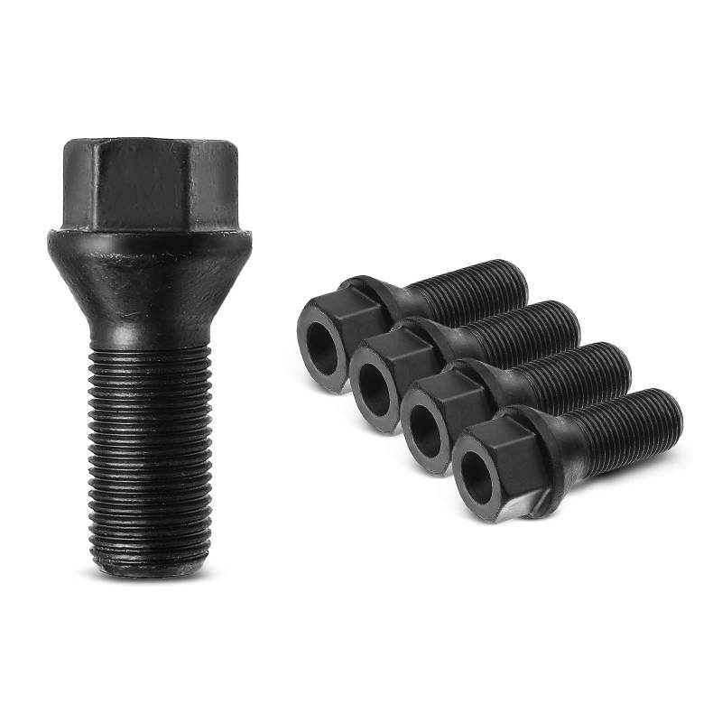 Frankberg 5X Radbolzen M14 x 1,25 mm Vorne Hinten Kompatibel mit 1er 2er 3er 4er 5er 6er 7er 8er X2 X3 X4 X5 X6 I3 I8 M.I.N.I B7 Replace# 36136781151 von Frankberg