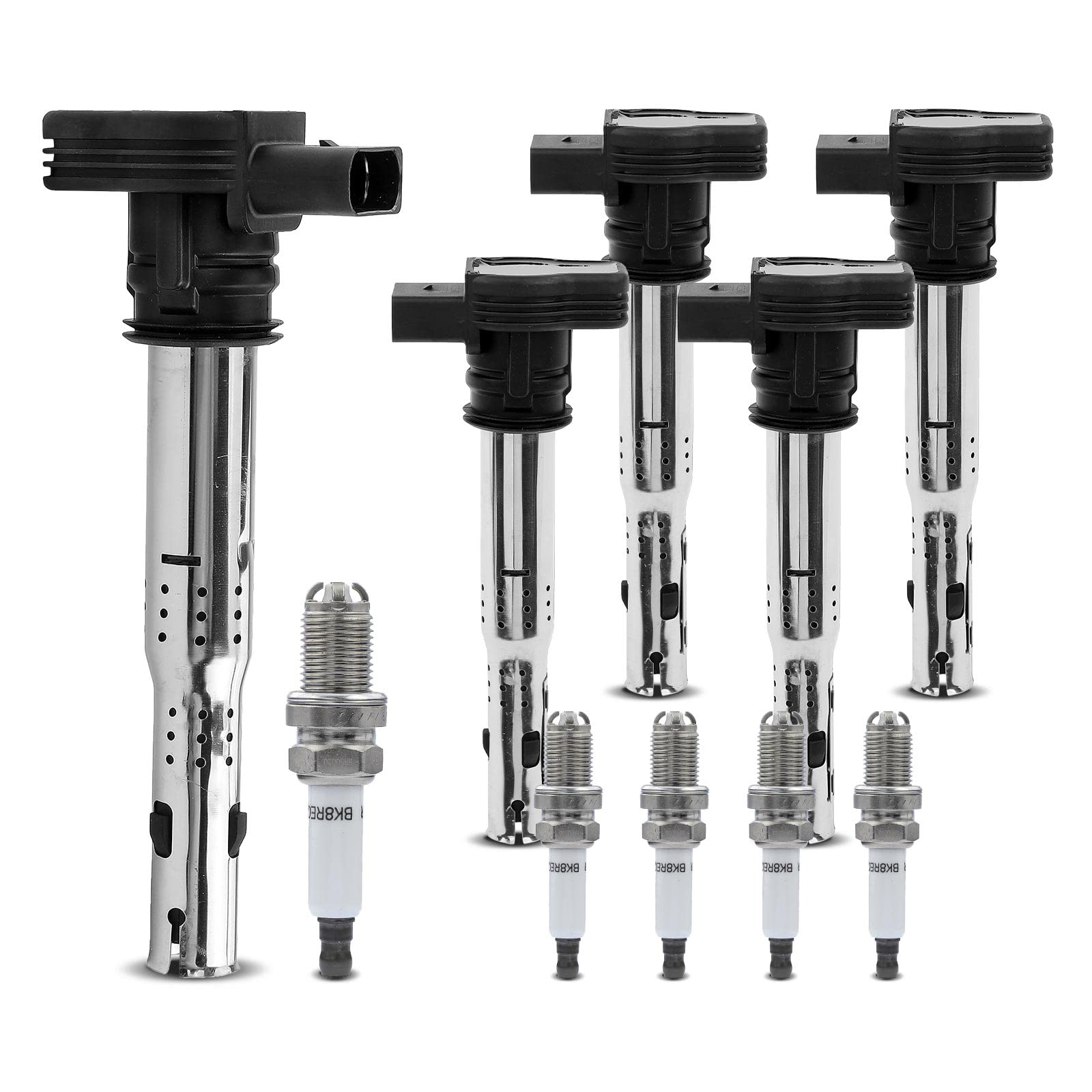 Frankberg 5x Zündspule + Zündkerzen Kompatibel mit A3 2003-2013 A4 2004-2016 Golf 2004-2013 P.a.s.s.a.t 2005-2014 Octavia II 2004-2013 T.o.u.r.a.n 2003-2007 1.8L 2.0L Frankberg 5x Zündspule + Zündkerzen Kompatibel mit A3 2003-2013 A4 2004-2016 Golf 2004-2013 P.a.s.s.a.t 2005-2014 Octavia II 2004-2013 T.o.u.r.a.n 2003-2007 1.8L 2.0L von Frankberg