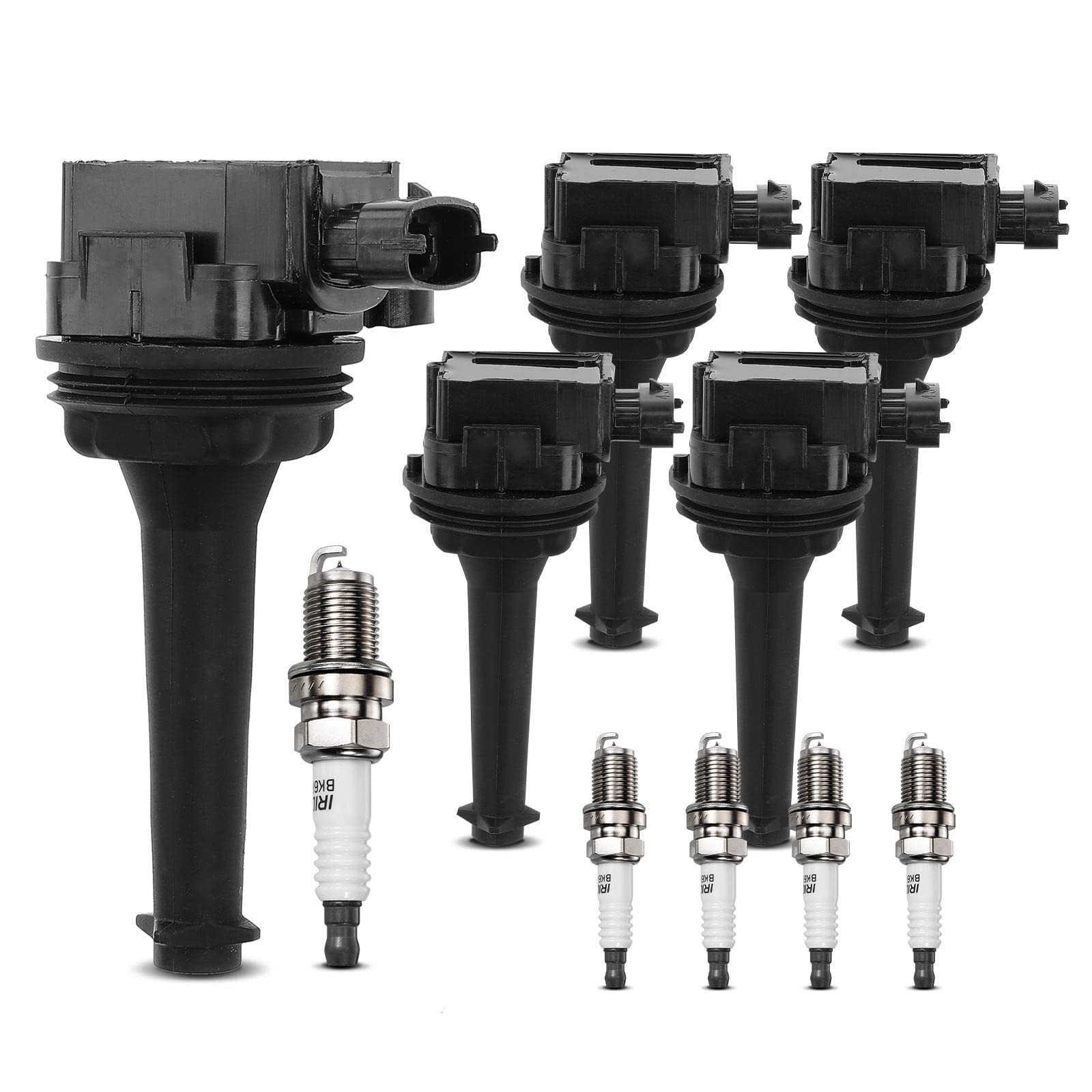 Frankberg 5x Zündspule + Zündkerzen Kompatibel mit C70 I 1998-2005 S60 I 2000-2009 S70 1998-2000 S80 I 1998-2006 V70 I V70 II 1998-2007 XC70 Cross Country 2000-2007 Frankberg 5x Zündspule + Zündkerzen Kompatibel mit C70 I 1998-2005 S60 I 2000-2009 S70 1998-2000 S80 I 1998-2006 V70 I V70 II 1998-2007 XC70 Cross Country 2000-2007 von Frankberg