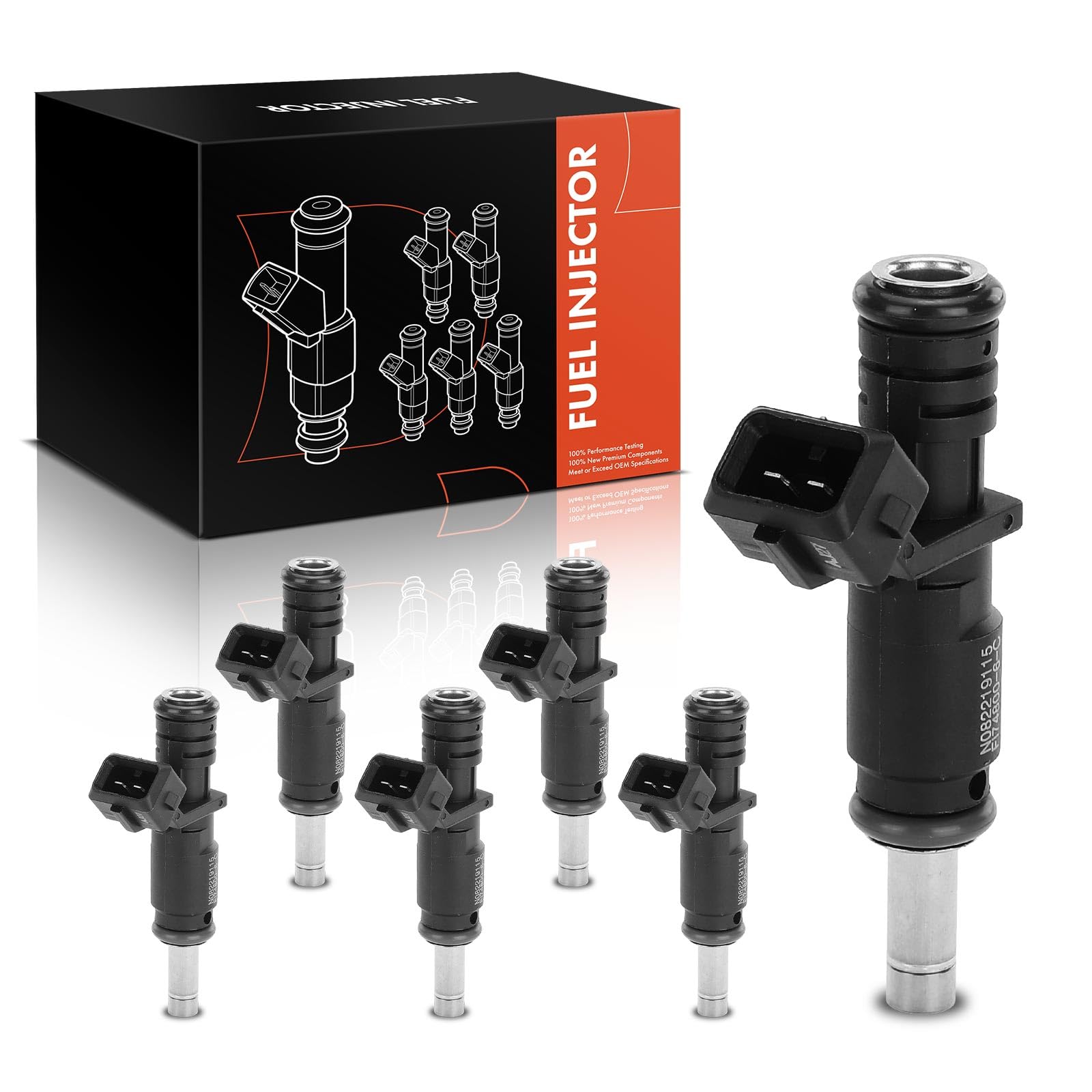 Frankberg 6x Einspritzventil Benzin Kompatibel mit 3er E90 323i 5er Touring E61 525i X3 E83 2.5 Si 7er E65 E66 E67 Z4 R.o.a.d.s.t.e.r E85 2.5 Si Replace# FJ748 Frankberg 6x Einspritzventil Benzin Kompatibel mit 3er E90 323i 5er Touring E61 525i X3 E83 2.5 Si 7er E65 E66 E67 Z4 R.o.a.d.s.t.e.r E85 2.5 Si Replace# FJ748 von Frankberg