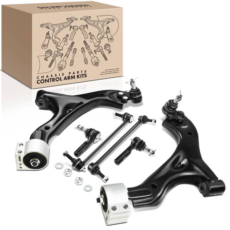 Frankberg 6x Querlenker Satz Vorderachse Kompatibel mit Equinox 3.4L 2003-2009 Torrent 3.4L 2004-2009 Replace# K621136 von Frankberg