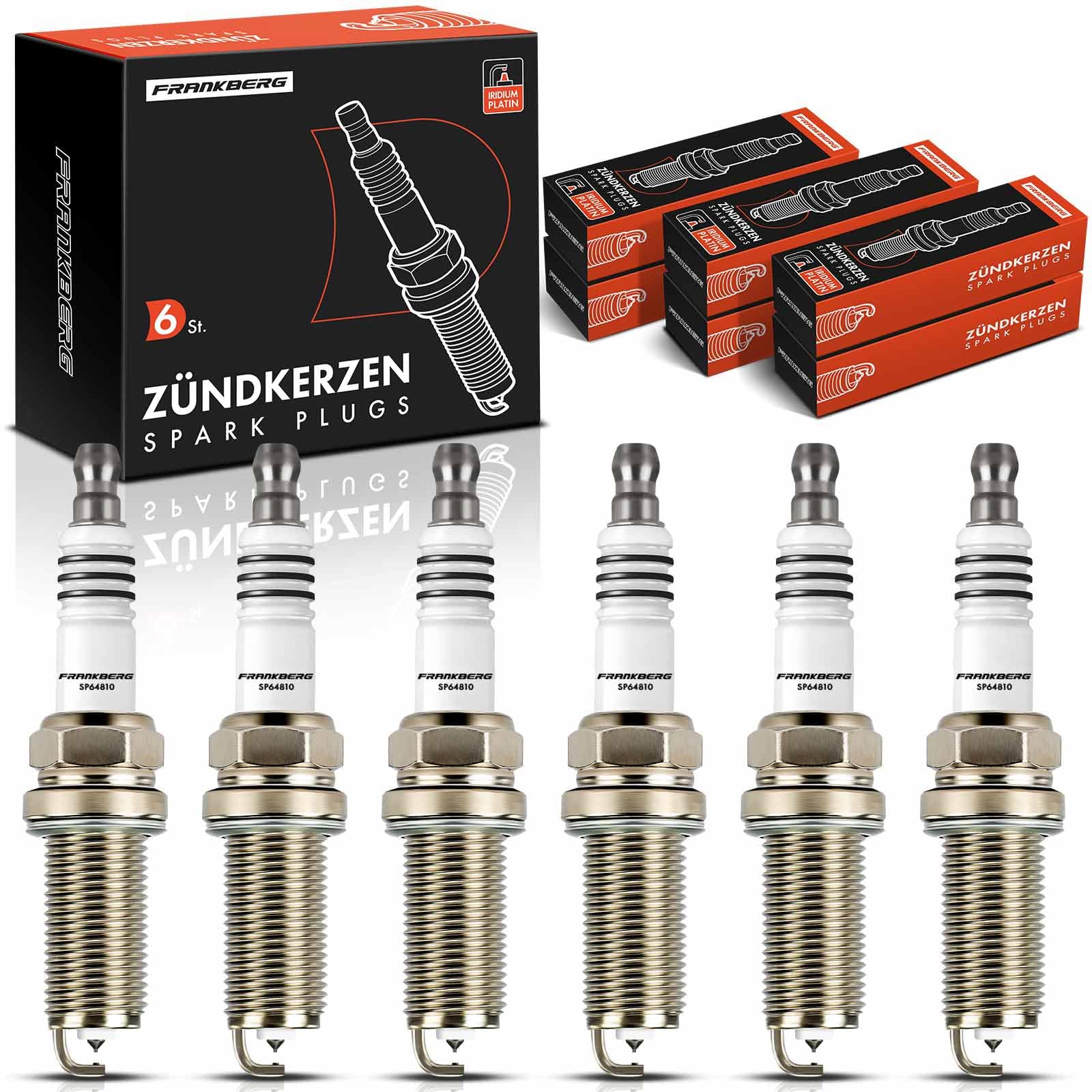 Frankberg 6x Zündkerze Zündkerzen Kompatibel mit XC60 156 3.0L 3.2L 2008-2017 Focus II DA DP HCP 2.5L 2009-2011 Forester SG 2.0L 2.5L 2003-2008 Replace# ILFR6B Frankberg 6x Zündkerze Zündkerzen Kompatibel mit XC60 156 3.0L 3.2L 2008-2017 Focus II DA DP HCP 2.5L 2009-2011 Forester SG 2.0L 2.5L 2003-2008 Replace# ILFR6B von Frankberg