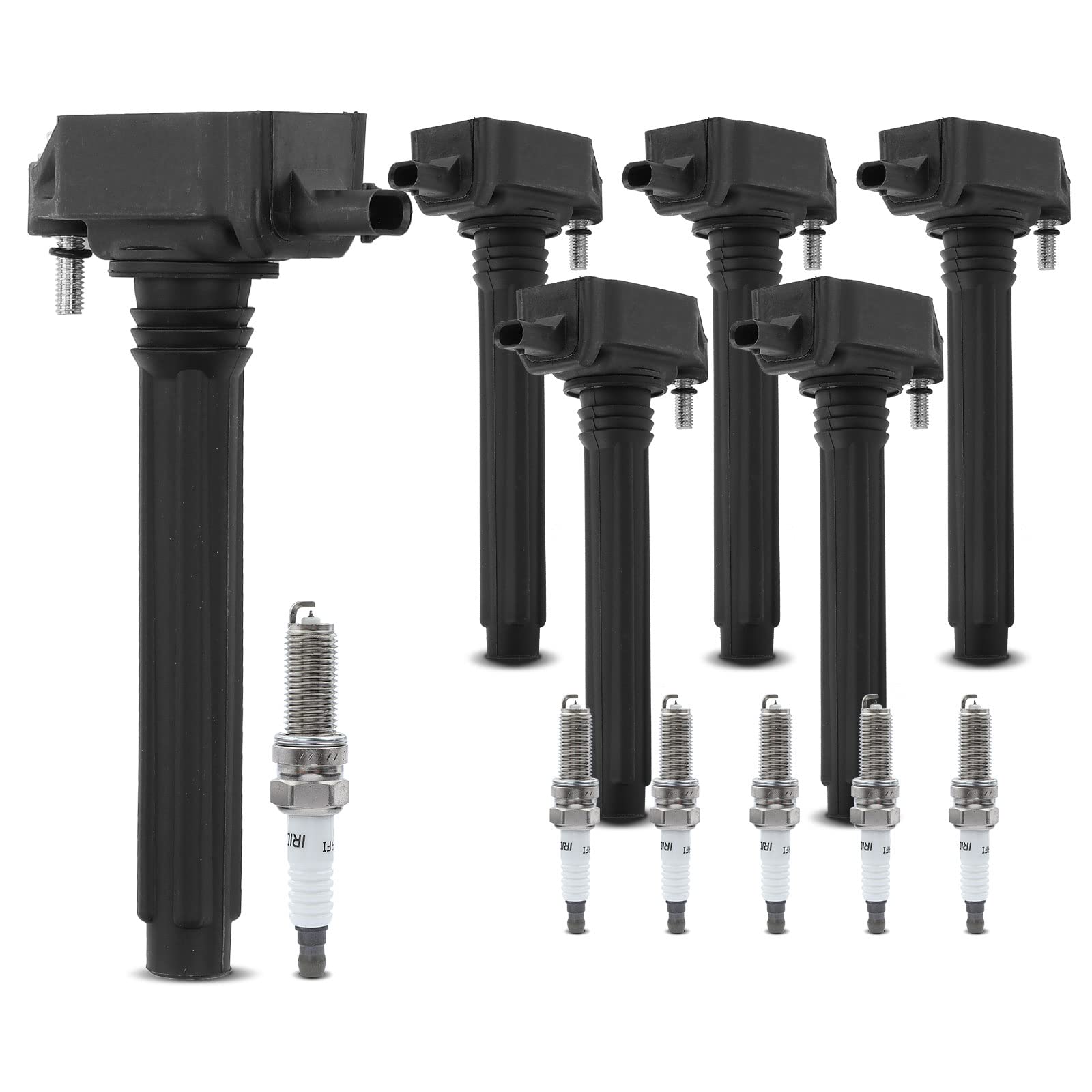 Frankberg 6x Zündspule + Zündkerzen Kompatibel mit Challenger Coupe 3.6L 2011-2014 Durango 3.6L 2011-Heute Grand Cherokee IV 3.6L 2011-Heute Wrangler III 3.6L 2012-2017 Frankberg 6x Zündspule + Zündkerzen Kompatibel mit Challenger Coupe 3.6L 2011-2014 Durango 3.6L 2011-Heute Grand Cherokee IV 3.6L 2011-Heute Wrangler III 3.6L 2012-2017 von Frankberg
