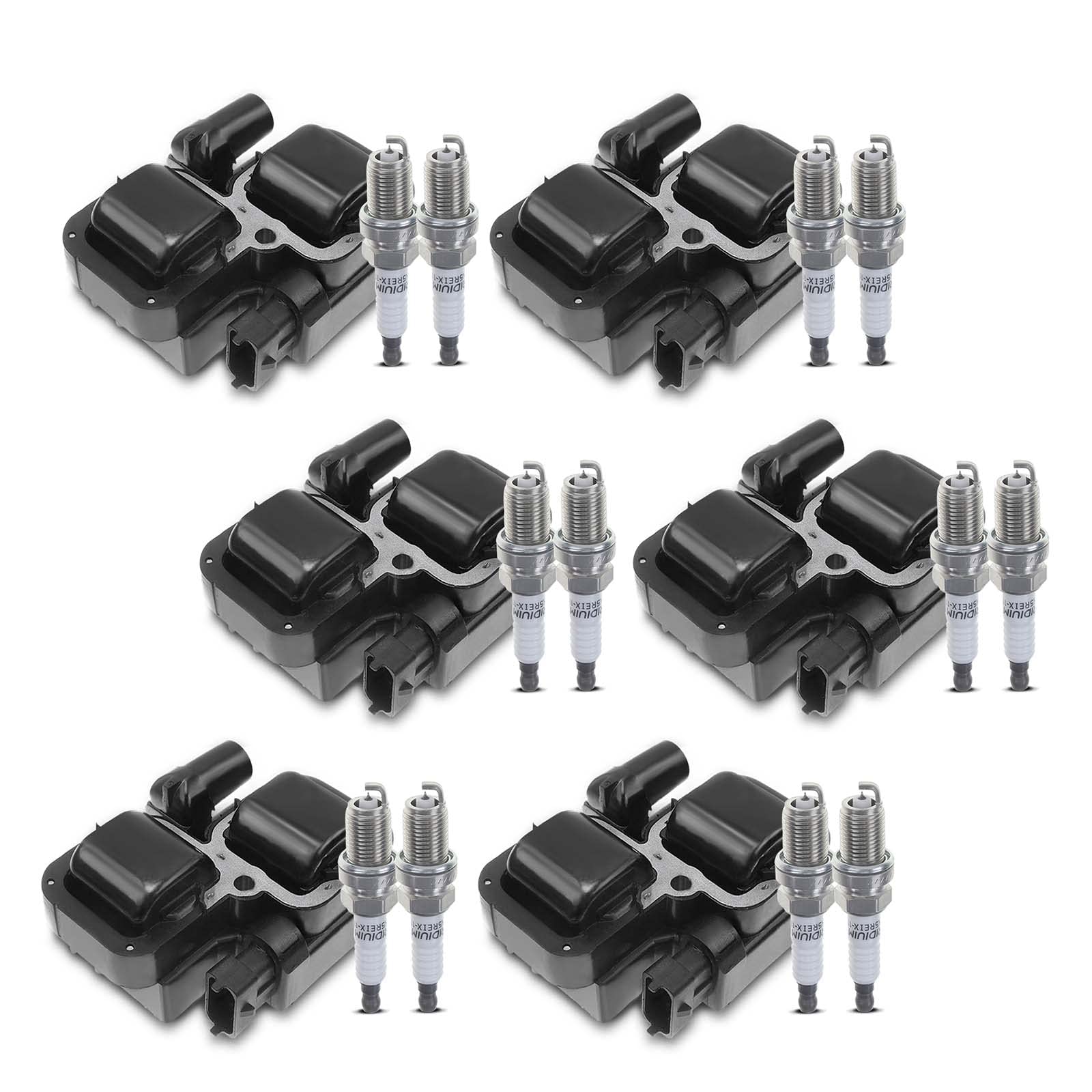 Frankberg 6x Zündspule Zündkerzen Satz Benzin Kompatibel mit W169 2004-2012 W245 2005-2011 W202 W203 1997-2007 S202 S203 1997-2007 CL203 2002-2005 S210 S211 1996-2009 Frankberg 6x Zündspule Zündkerzen Satz Benzin Kompatibel mit W169 2004-2012 W245 2005-2011 W202 W203 1997-2007 S202 S203 1997-2007 CL203 2002-2005 S210 S211 1996-2009 von Frankberg