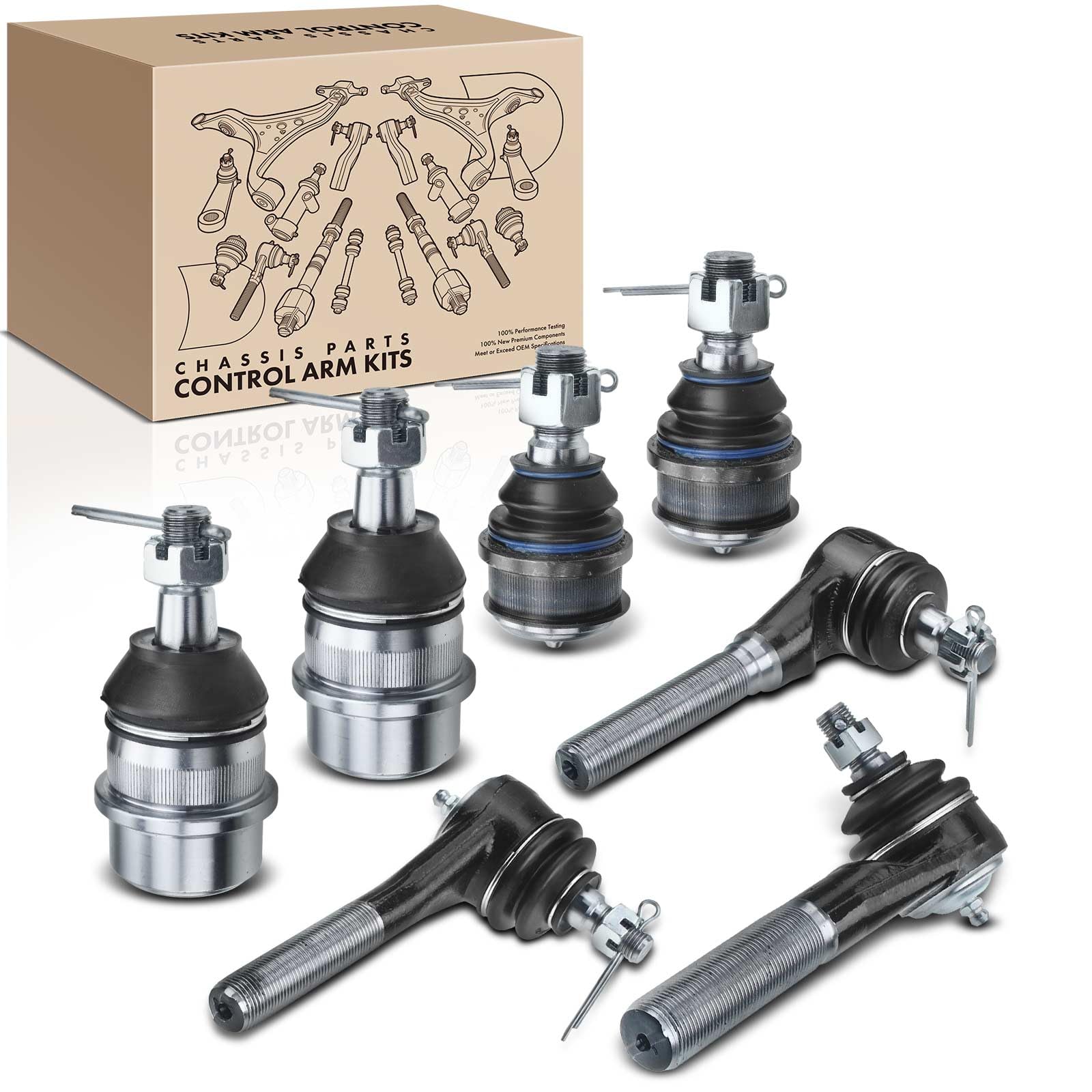 Frankberg 7-Teilig Querlenker Satz Vorne Links Rechts Kompatibel mit Cherokee XJ 2.5L 4.0L 1991-2001 Comanche MJ 4.0L 1991-1992 Grand Cherokee I ZG ZJ 4.0L 1993-1998 Replace# 68004085AA Frankberg 7-Teilig Querlenker Satz Vorne Links Rechts Kompatibel mit Cherokee XJ 2.5L 4.0L 1991-2001 Comanche MJ 4.0L 1991-1992 Grand Cherokee I ZG ZJ 4.0L 1993-1998 Replace# 68004085AA von Frankberg