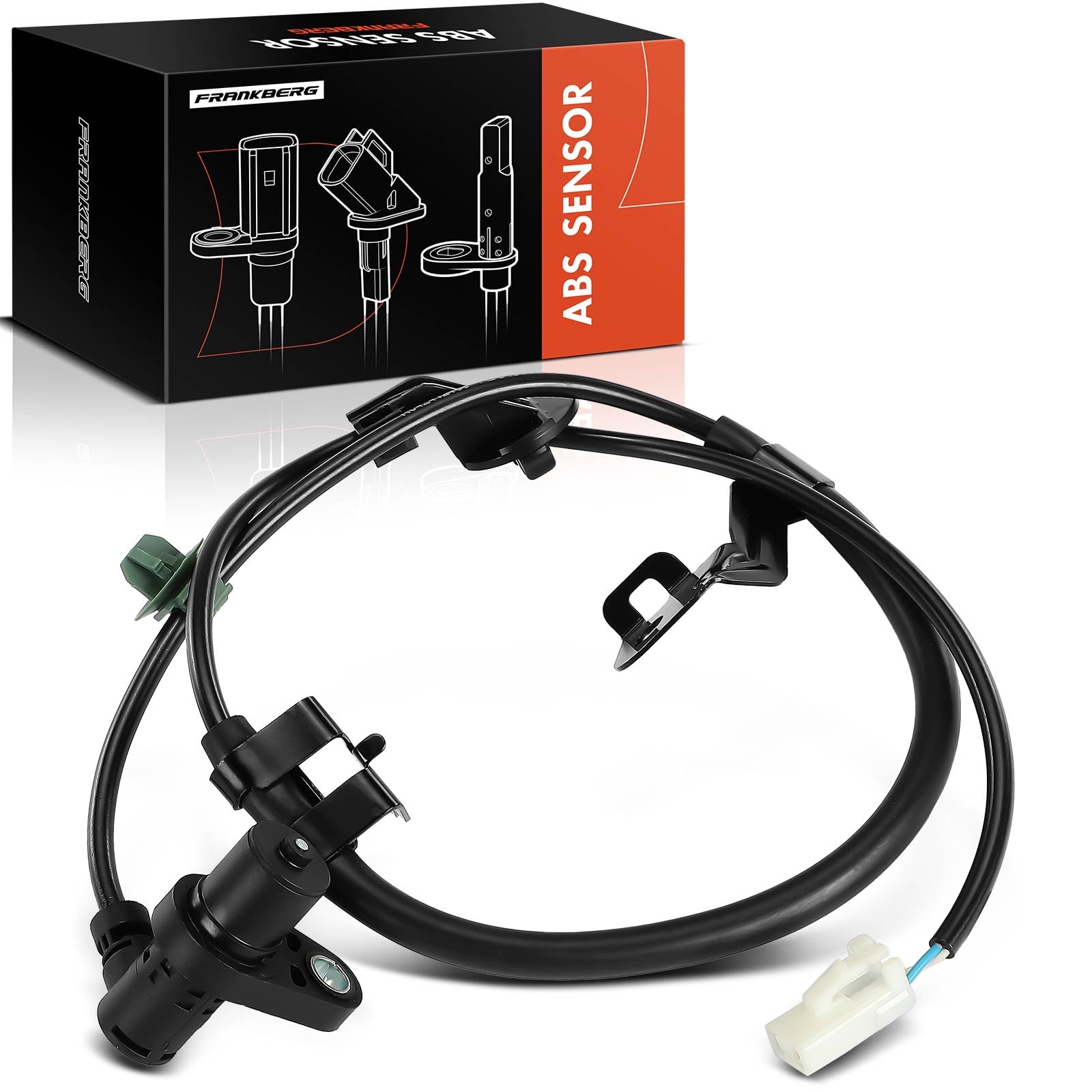 Frankberg ABS Sensor Vorderachse Links Kompatibel mit S.i.r.i.o.n M3 1.3L-1.5L 2005-2024 Justy IV 1.0L 1.3L 2007-2024 Replace# 89543B1011 Frankberg ABS Sensor Vorderachse Links Kompatibel mit S.i.r.i.o.n M3 1.3L-1.5L 2005-2024 Justy IV 1.0L 1.3L 2007-2024 Replace# 89543B1011 von Frankberg