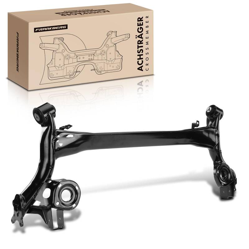 Frankberg Achskörper Achsträger Hinten Kompatibel mit Cordoba 6L2 1.2L-2.0L 2002-2009 Fabia I 6Y2 1.0L-2.0L 1999-2008 Polo 9A 9N 1.2L-1.9L 2001-2009 Replace# 6Q0500051AG von Frankberg