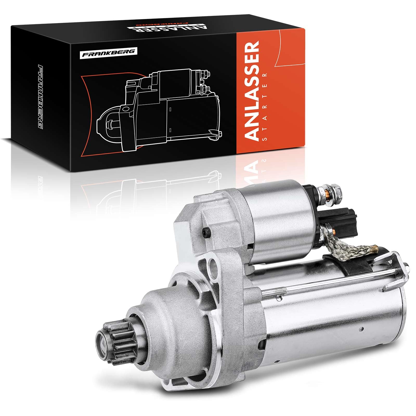 Frankberg Anlasser Starter 1,1 KW Kompatibel mit Golf VI 5K1 1.2L-1.8L 2008-2010 A3 8P1 1.2L-1.8L 2006-2012 O.c.t.a.v.i.a II 1Z3 1.4L 1.8L 2007-2010 Replace# 0AM911023B Frankberg Anlasser Starter 1,1 KW Kompatibel mit Golf VI 5K1 1.2L-1.8L 2008-2010 A3 8P1 1.2L-1.8L 2006-2012 O.c.t.a.v.i.a II 1Z3 1.4L 1.8L 2007-2010 Replace# 0AM911023B von Frankberg
