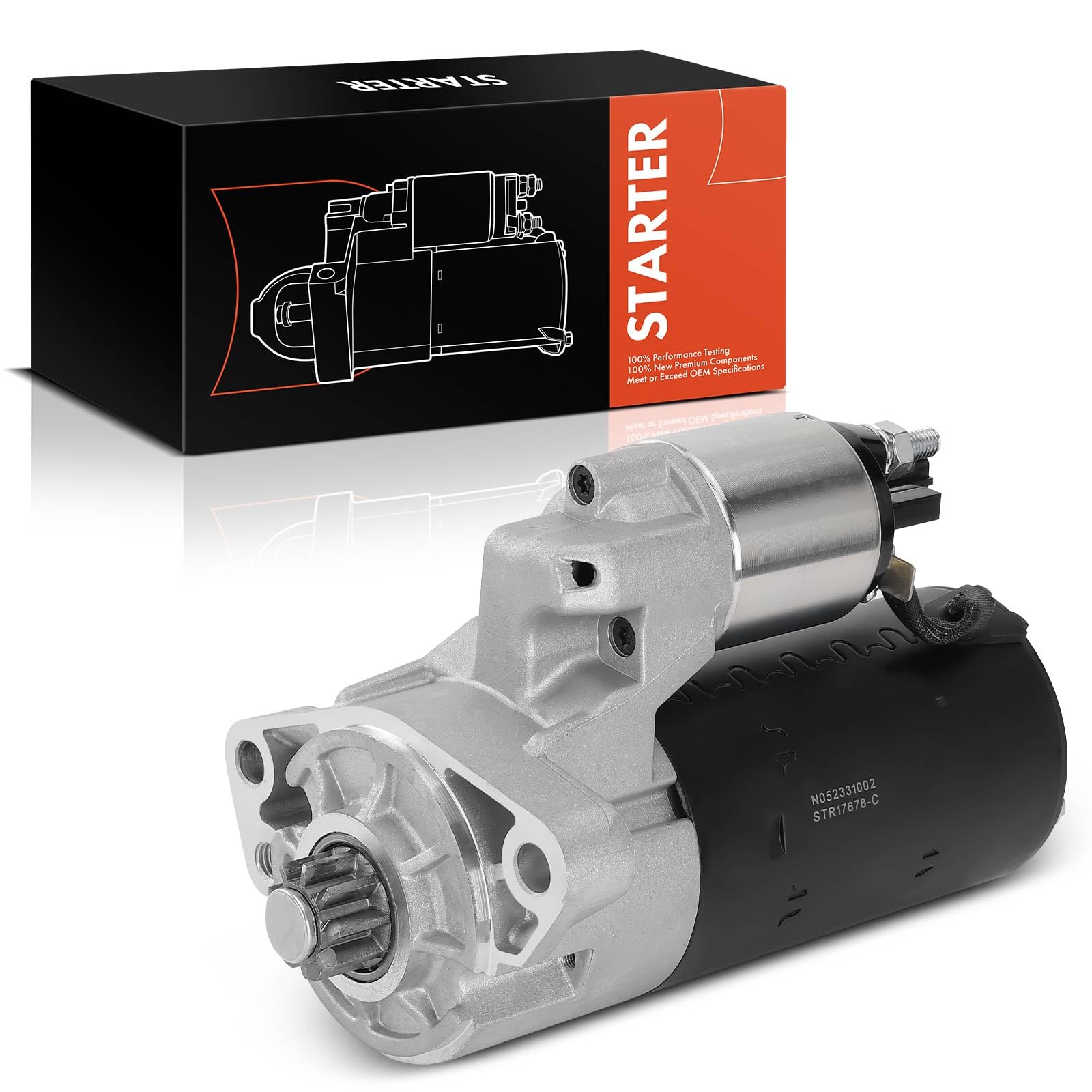 Frankberg Anlasser Starter 2,2 KW Diesel Kompatibel mit Q7 4LB 3.0L Diesel 2006-2015 C.a.y.e.n.n.e 92A 3.0L 2010-Heute C.a.y.e.n.n.e 9PA 3.0L T.o.u.a.r.e.g 7L6 7L7 7LA 3.0L Replace# 0001125609 Frankberg Anlasser Starter 2,2 KW Diesel Kompatibel mit Q7 4LB 3.0L Diesel 2006-2015 C.a.y.e.n.n.e 92A 3.0L 2010-Heute C.a.y.e.n.n.e 9PA 3.0L T.o.u.a.r.e.g 7L6 7L7 7LA 3.0L Replace# 0001125609 von Frankberg