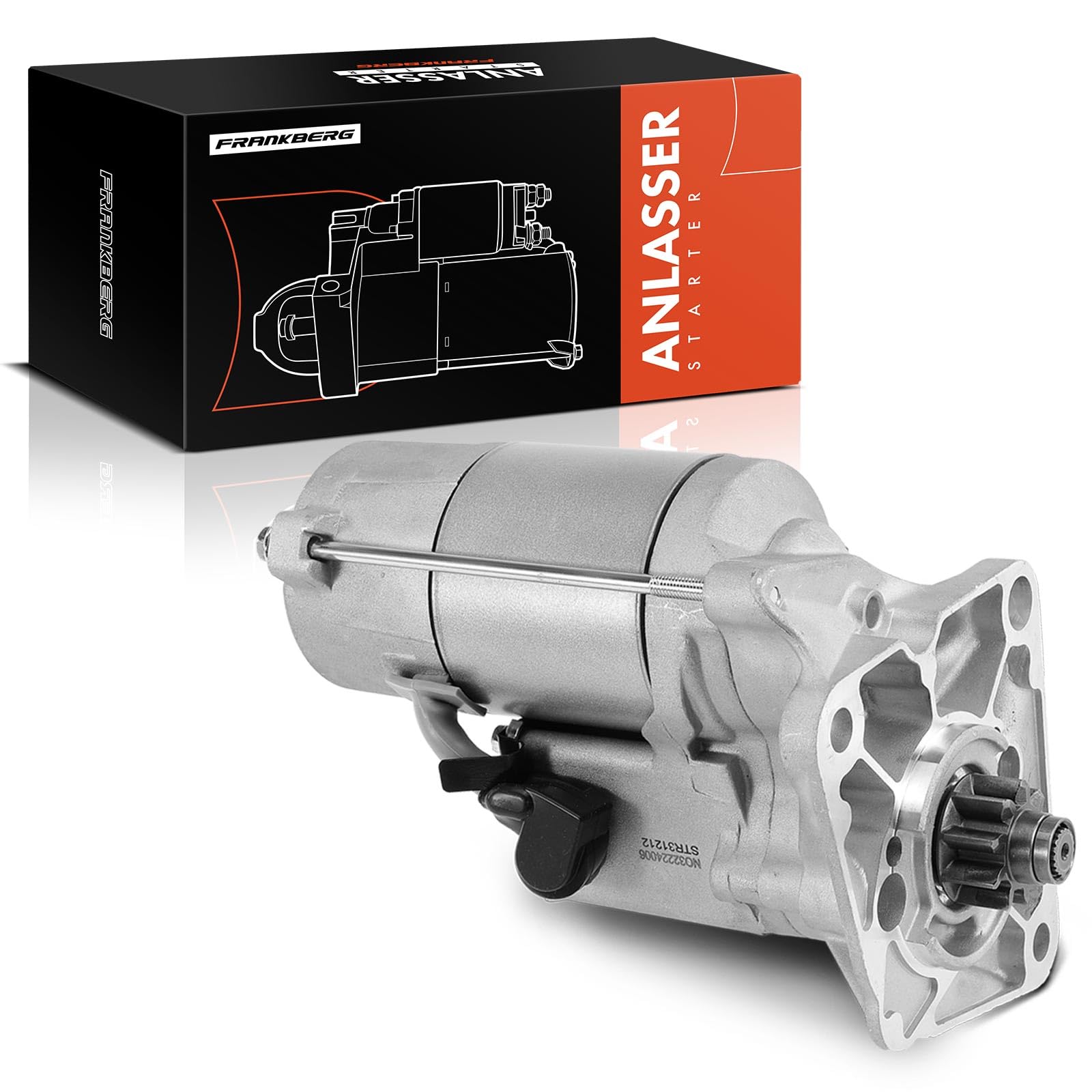 Frankberg Anlasser Starter 2,2 KW Kompatibel mit Defender LD 2.5L 1998-2007 Defender L316 2.5L 1998-2007 Discovery II L318 2.5L 1998-2004 Replace# NAD101240 Frankberg Anlasser Starter 2,2 KW Kompatibel mit Defender LD 2.5L 1998-2007 Defender L316 2.5L 1998-2007 Discovery II L318 2.5L 1998-2004 Replace# NAD101240 von Frankberg