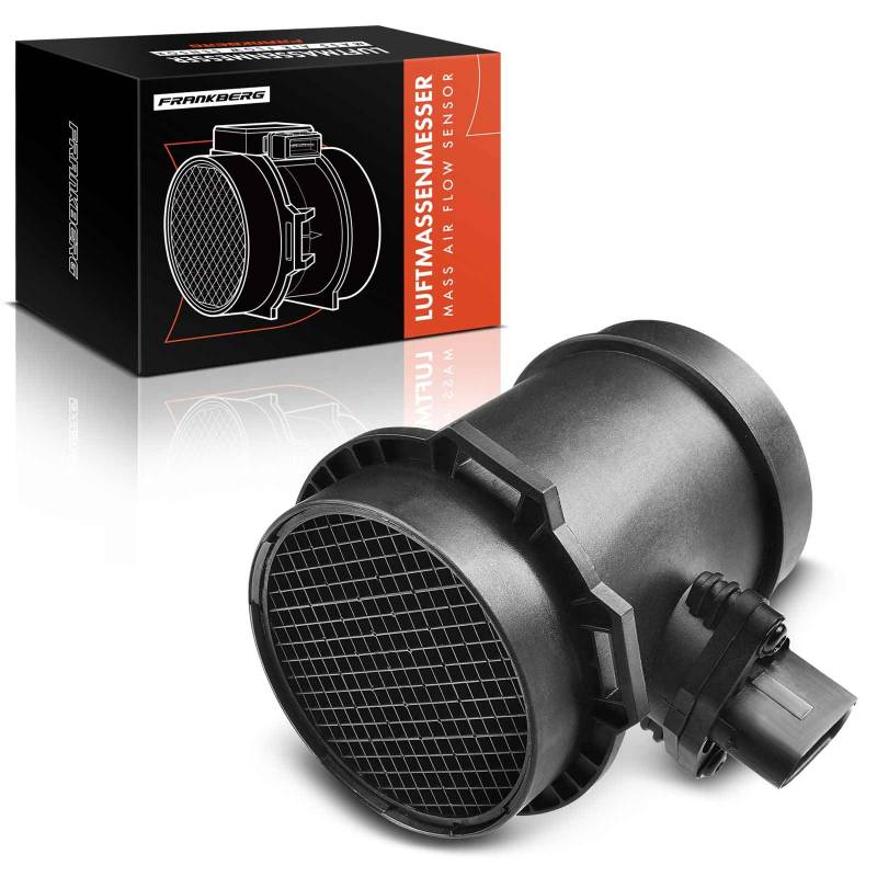 Frankberg Ansaugluft Sensor Luftmassenmesser 5-Polig Kompatibel mit 5er E39 540i 4.4L 1998-2003 X5 E53 4.4i/4.6is 4.4L-4.6L 2000-2003 7er E38 740i iL 4.4L 1998-2001 Replace# 13621433567 von Frankberg