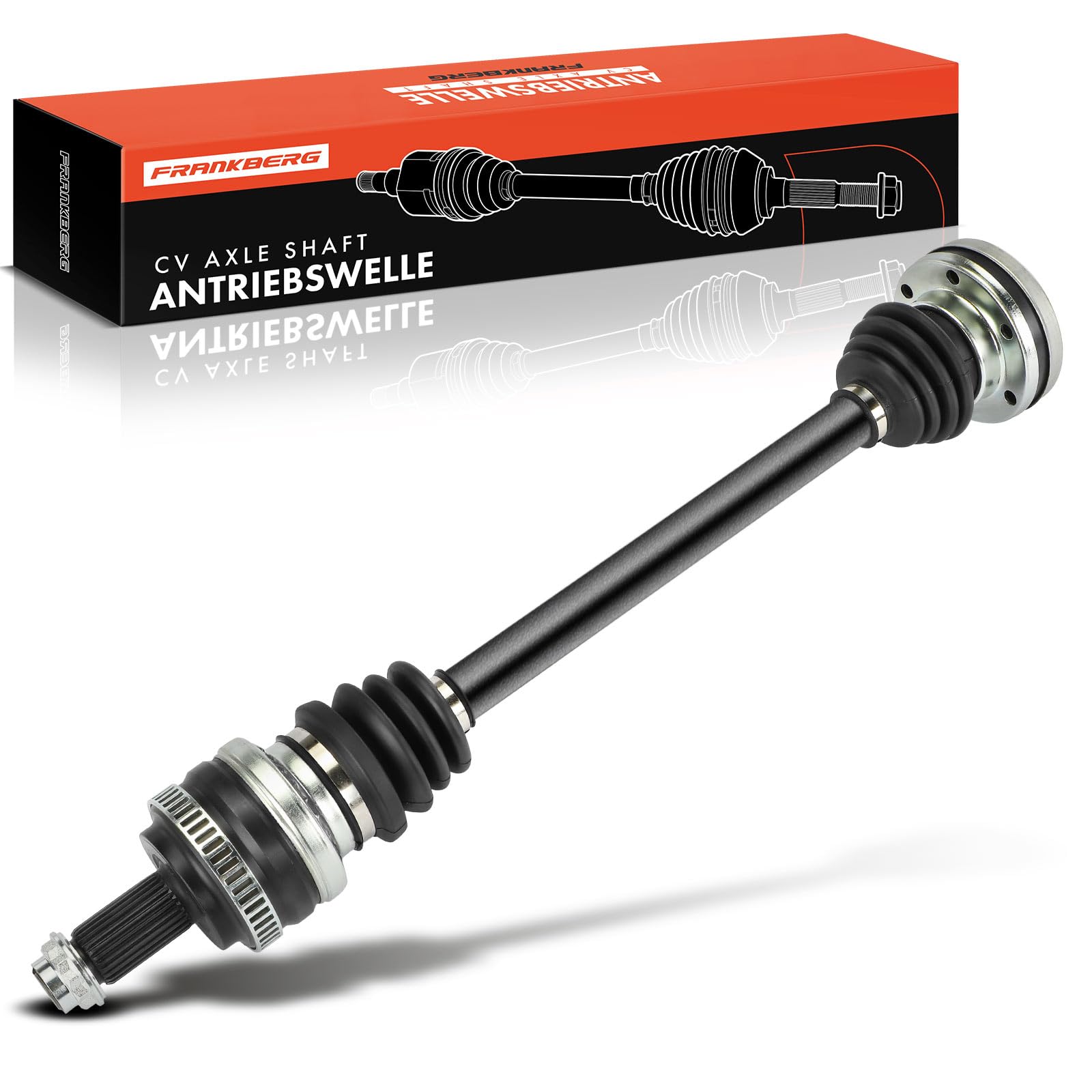 Frankberg Antriebswelle Achswelle AT/MT mit ABS-Ring Hinterachse Rechts Kompatibel mit 3er Compact E36 316 318 1994-2000 Z3 R.o.a.d.s.t.e.r E36 1.8i 1.9i Replace# 33211229645 Frankberg Antriebswelle Achswelle AT/MT mit ABS-Ring Hinterachse Rechts Kompatibel mit 3er Compact E36 316 318 1994-2000 Z3 R.o.a.d.s.t.e.r E36 1.8i 1.9i Replace# 33211229645 von Frankberg