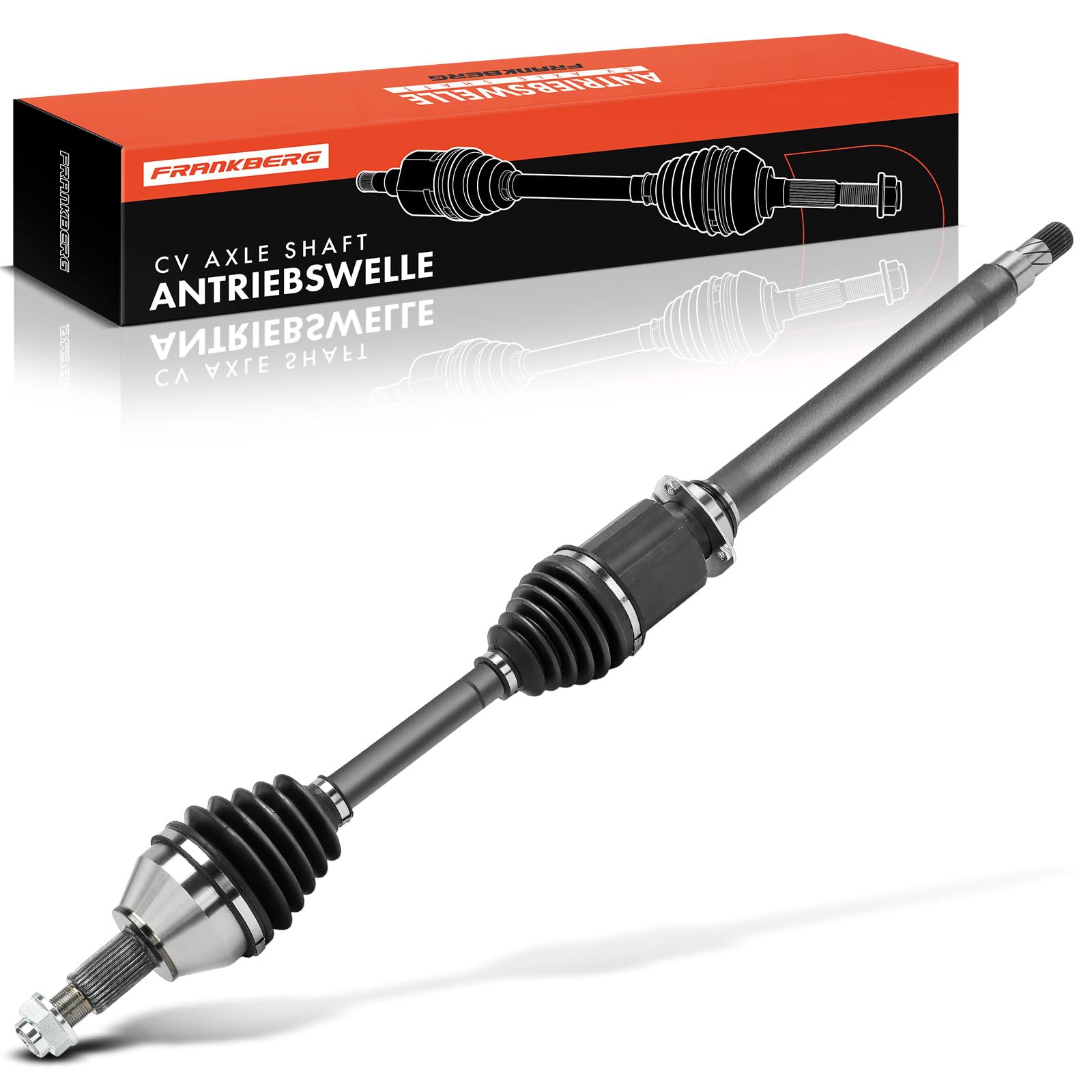 Frankberg Antriebswelle Achswelle Schaltgetriebe ohne ABS Ring Vorderachse Rechts Kompatibel mit 159 939 1.9L 202L 2005-2011 159 Sportwagon 939 2006-2011 Replace# 50504034 Frankberg Antriebswelle Achswelle Schaltgetriebe ohne ABS Ring Vorderachse Rechts Kompatibel mit 159 939 1.9L 202L 2005-2011 159 Sportwagon 939 2006-2011 Replace# 50504034 von Frankberg