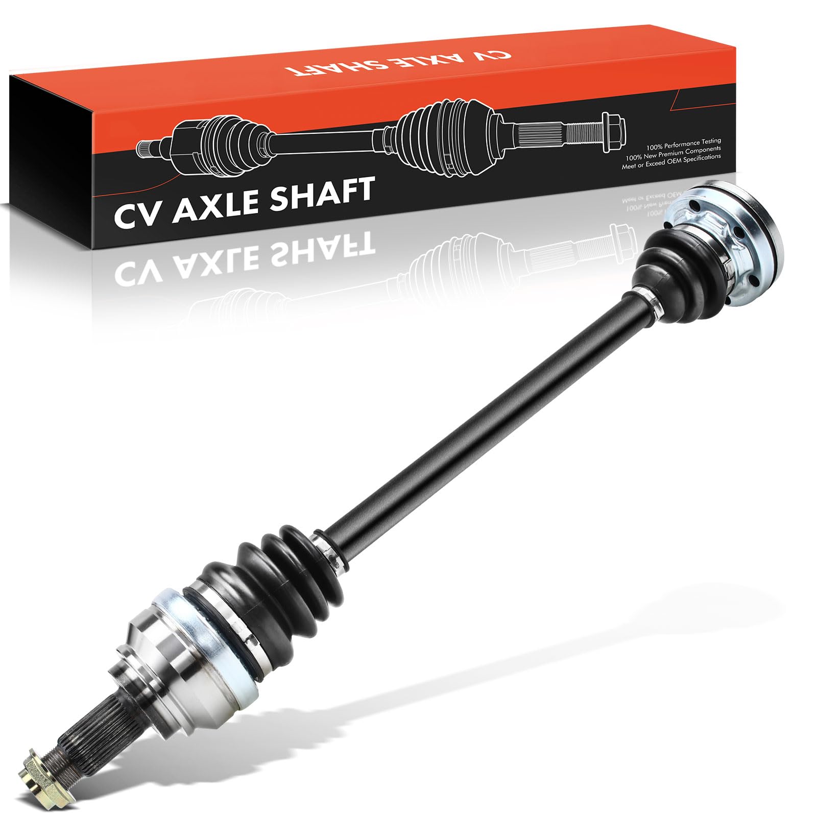 Frankberg Antriebswelle Achswelle AT Ohne ABS Ring Hinterachse Rechts Kompatibel mit 1er E81 130i 3er E90 325-335 3er Cabriolet E93 335i 3er Touring E91 Replace# 33207561796 von Frankberg