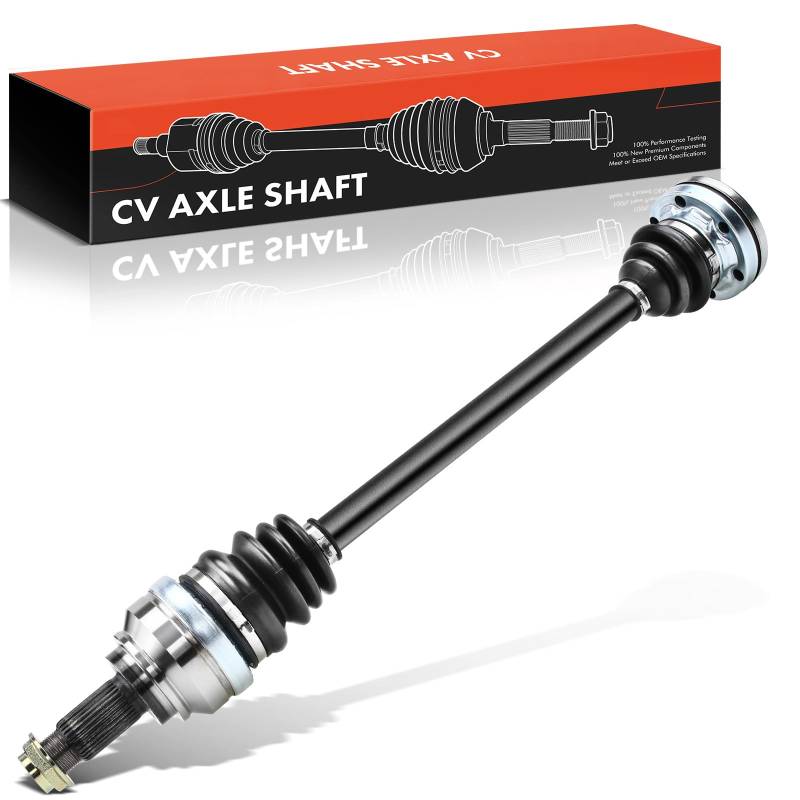 Frankberg Antriebswelle Achswelle AT Ohne ABS Ring Hinterachse Rechts Kompatibel mit 1er E81 130i 3er E90 325-335 3er Cabriolet E93 335i 3er Touring E91 Replace# 33207561796 von Frankberg