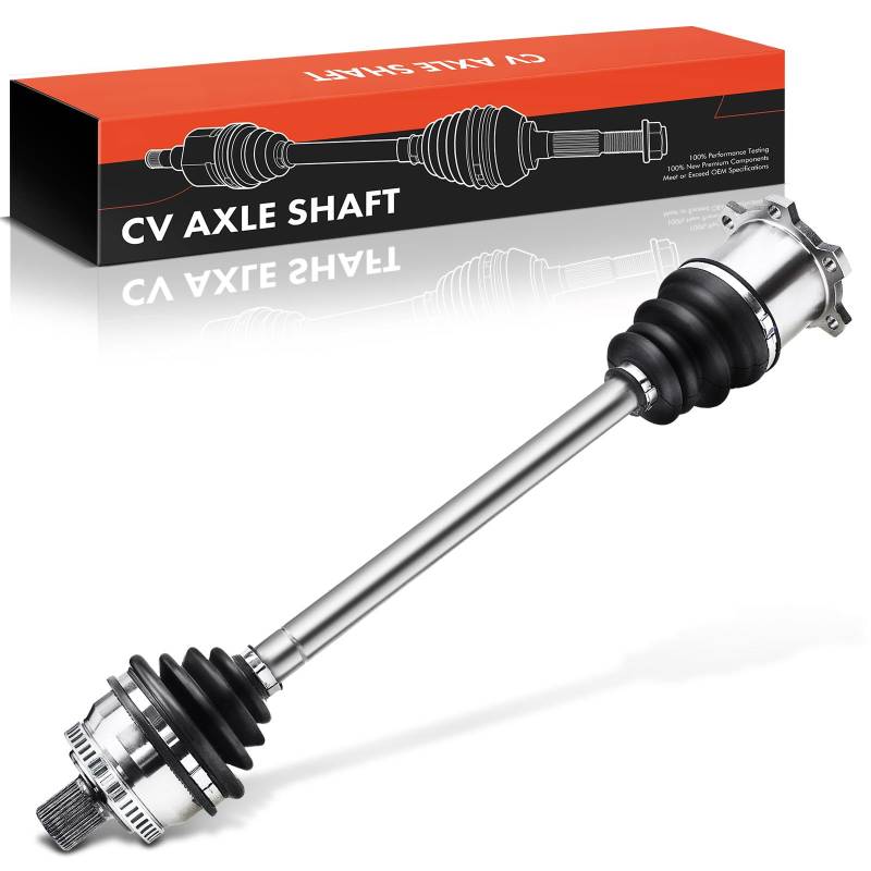 Frankberg Antriebswelle Achswelle MT mit ABS Ring Vorderachse Links Kompatibel mit A4 8E2 B6 A4 Avant 8ED B7 A4 Cabriolet 8H7 8HE B6 B7 Exeo 3R2 Replace# 8E0407271AH von Frankberg