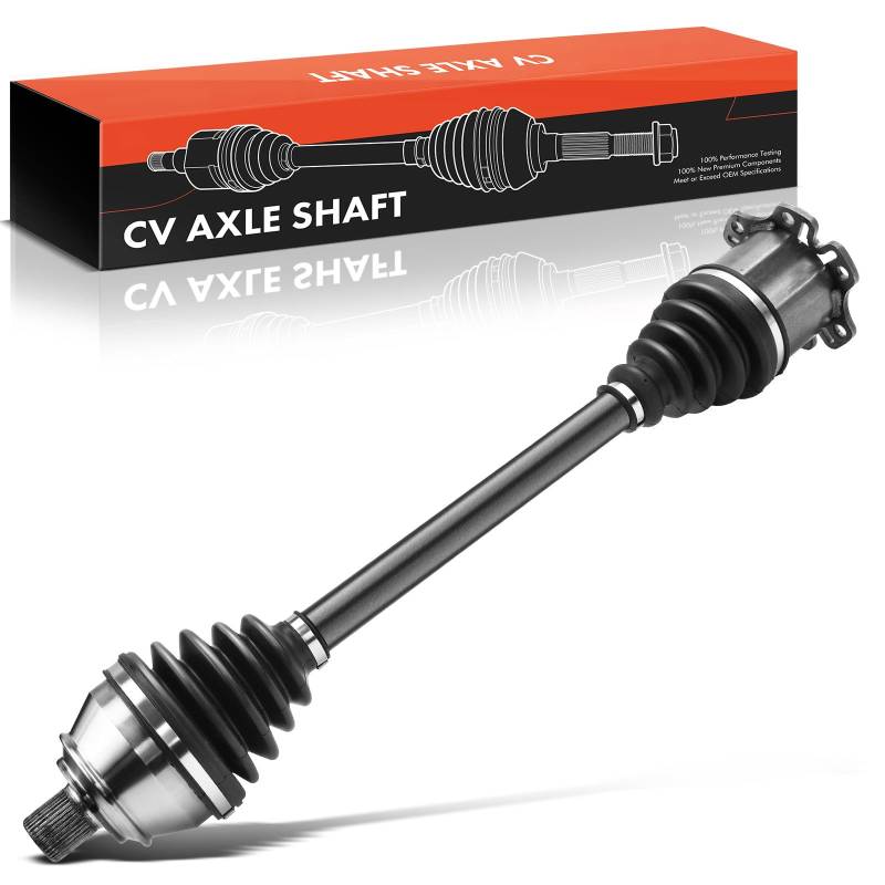 Frankberg Antriebswelle Achswelle Automatikgetriebe ohne ABS Ring Vorderachse Links Kompatibel mit A6 4F2 C6 2004-2011 A6 Allroad 4FH C6 2006-2011 A6 Avant 4F5 C6 Replace# 667387 von Frankberg