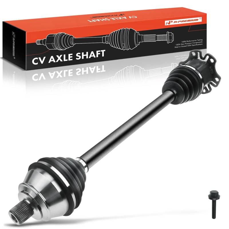 Frankberg Antriebswelle Achswelle Schaltgetriebe ohne ABS Ring Kompatibel mit A6 4F2 2004-2011 A6 Allroad 4FH 2006-2011 A6 Avant 4F5 2005-2011 Replace# 4F0407271G von Frankberg