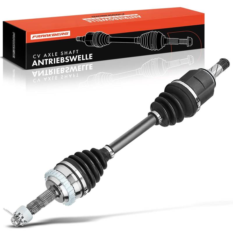 Frankberg Antriebswelle Achswelle Mit ABS Ring Vorderachse Links Kompatibel mit Combo Kasten/MPV Combo Tour Corsa C F08 F68 Corsa C X01 Corsa C X01 Tigra Twintop Replace# 26094867 von Frankberg