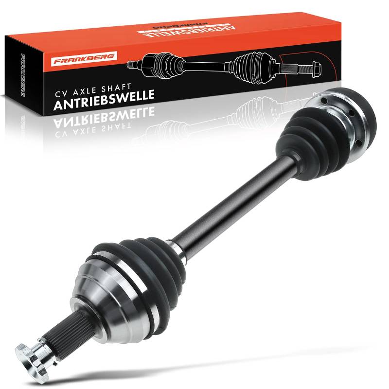 Frankberg Antriebswelle Achswelle Ohne ABS-Ring Vorderachse Links Kompatibel mit Polo 9N Fabia II 542 Room.ster 5J Ibiza III 6L1 Cordoba 6L2 Fox 5Z1 5Z3 5Z4 Replace# 191407271A von Frankberg