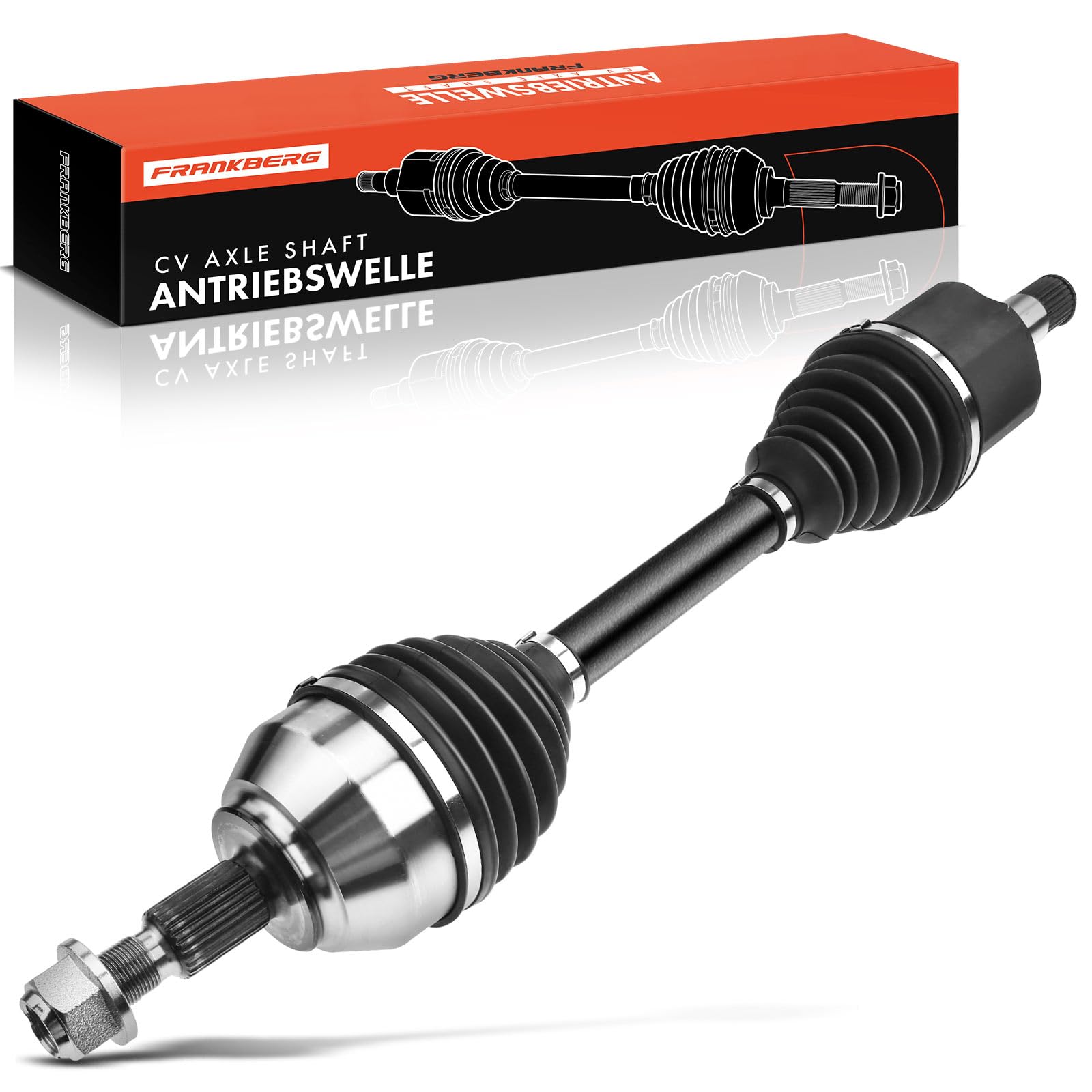 Frankberg Antriebswelle Achswelle Schaltgetriebe Vorderachse Links Ohne ABS-ring Kompatibel mit K.u.g.a I 2.0L 2008-2012 Replace# 8V413B437AC Frankberg Antriebswelle Achswelle Schaltgetriebe Vorderachse Links Ohne ABS-ring Kompatibel mit K.u.g.a I 2.0L 2008-2012 Replace# 8V413B437AC von Frankberg