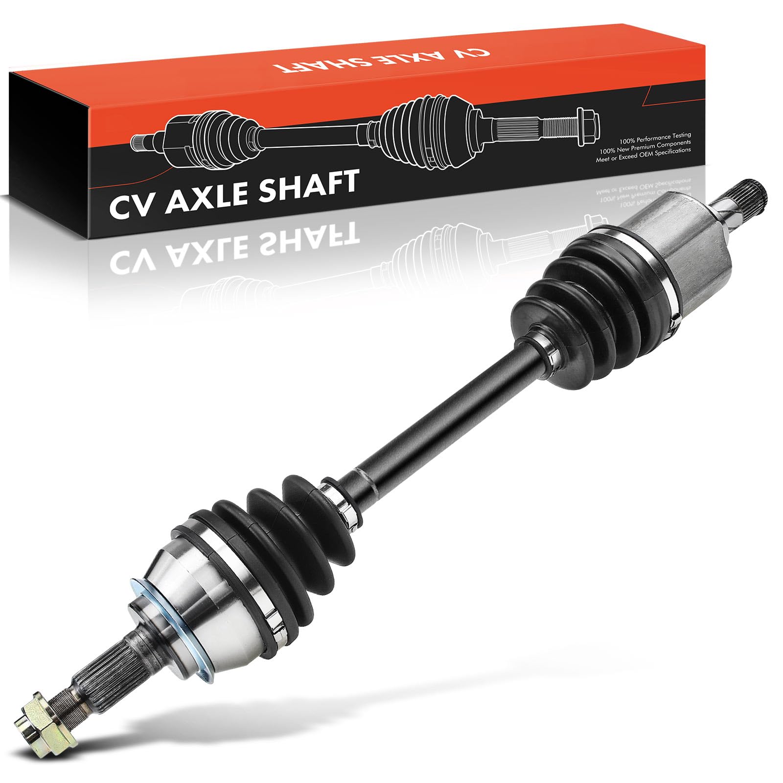 Frankberg Antriebswelle Achswelle Schaltgetriebe ohne ABS Ring Vorderachse Links Kompatibel mit Mini R50 R53 Cooper S John Cooper Works One D S Works Works Replace# 31607514479 von Frankberg