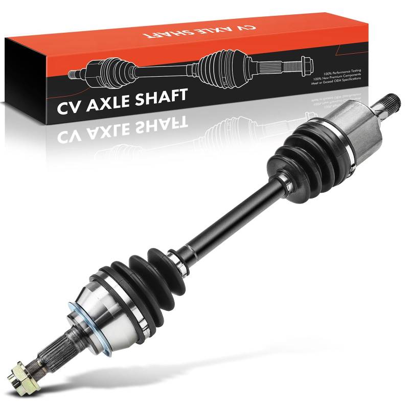 Frankberg Antriebswelle Achswelle Schaltgetriebe ohne ABS Ring Vorderachse Links Kompatibel mit Mini R50 R53 Cooper S John Cooper Works One D S Works Works Replace# 31607514479 von Frankberg