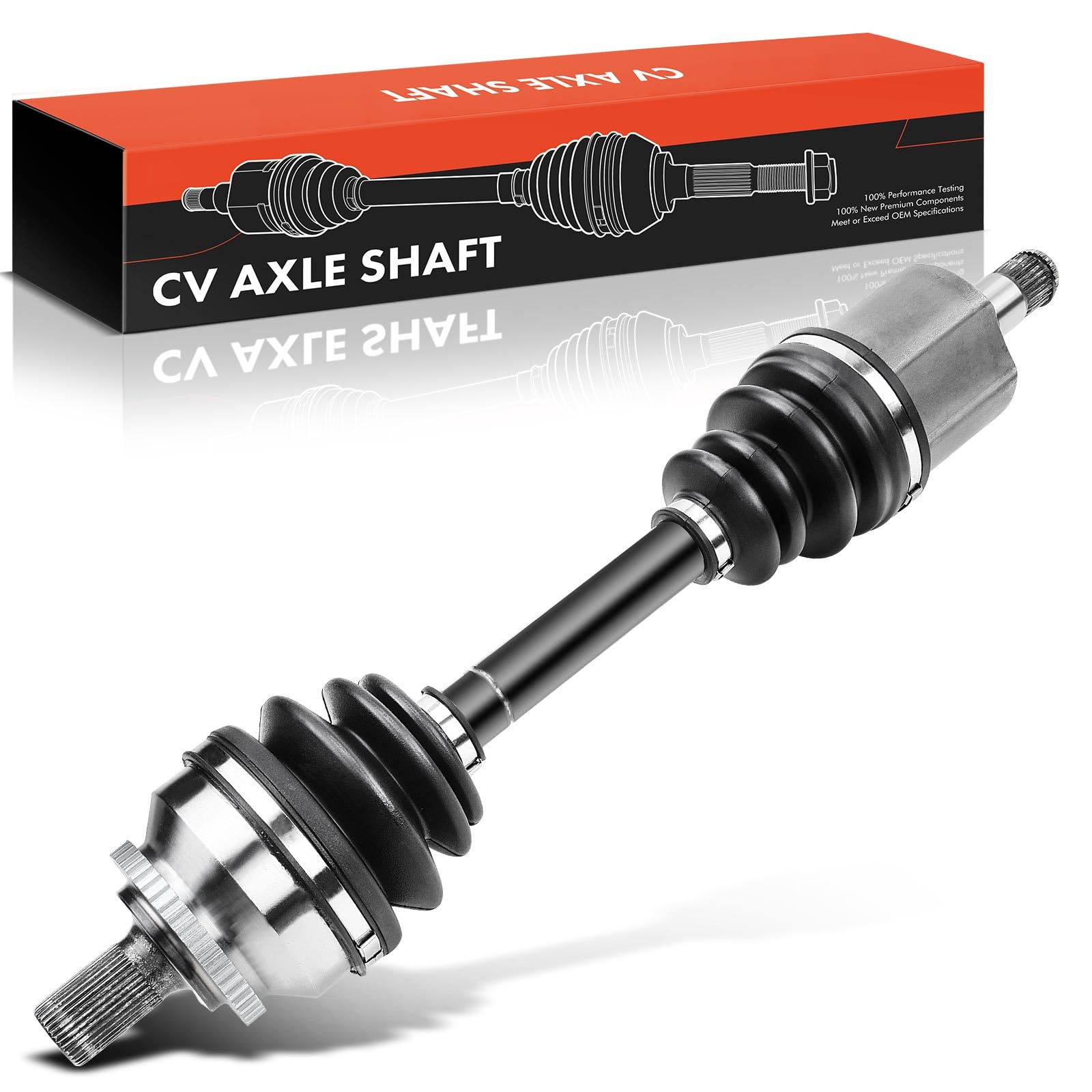Frankberg Antriebswelle Achswelle Automatikgetriebe Mit ABS Ring Vorderachse Links Kompatibel mit S60 I S60 I 384 V70 II 285 V70 II P80 XC70 Cross Country Replace# 36000518 von Frankberg