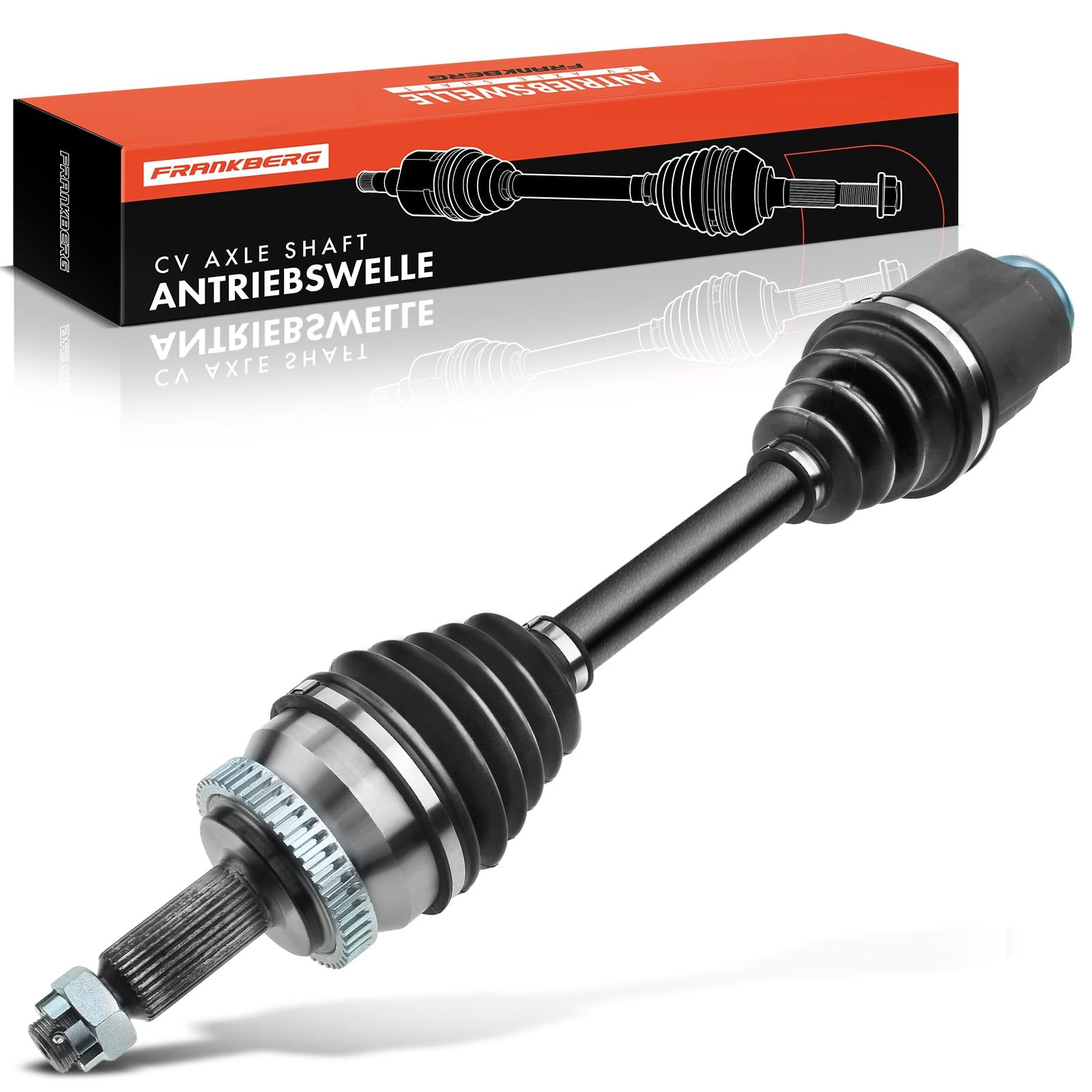 Frankberg Antriebswelle Achswelle MT/AT ABS Ring Vorderachse Rechts Kompatibel mit iX35 EL ELH LM 2.0L 2010-2015 Sportage SL 2.0L 2010-2015 Replace# 495012Y050 Frankberg Antriebswelle Achswelle MT/AT ABS Ring Vorderachse Rechts Kompatibel mit iX35 EL ELH LM 2.0L 2010-2015 Sportage SL 2.0L 2010-2015 Replace# 495012Y050 von Frankberg