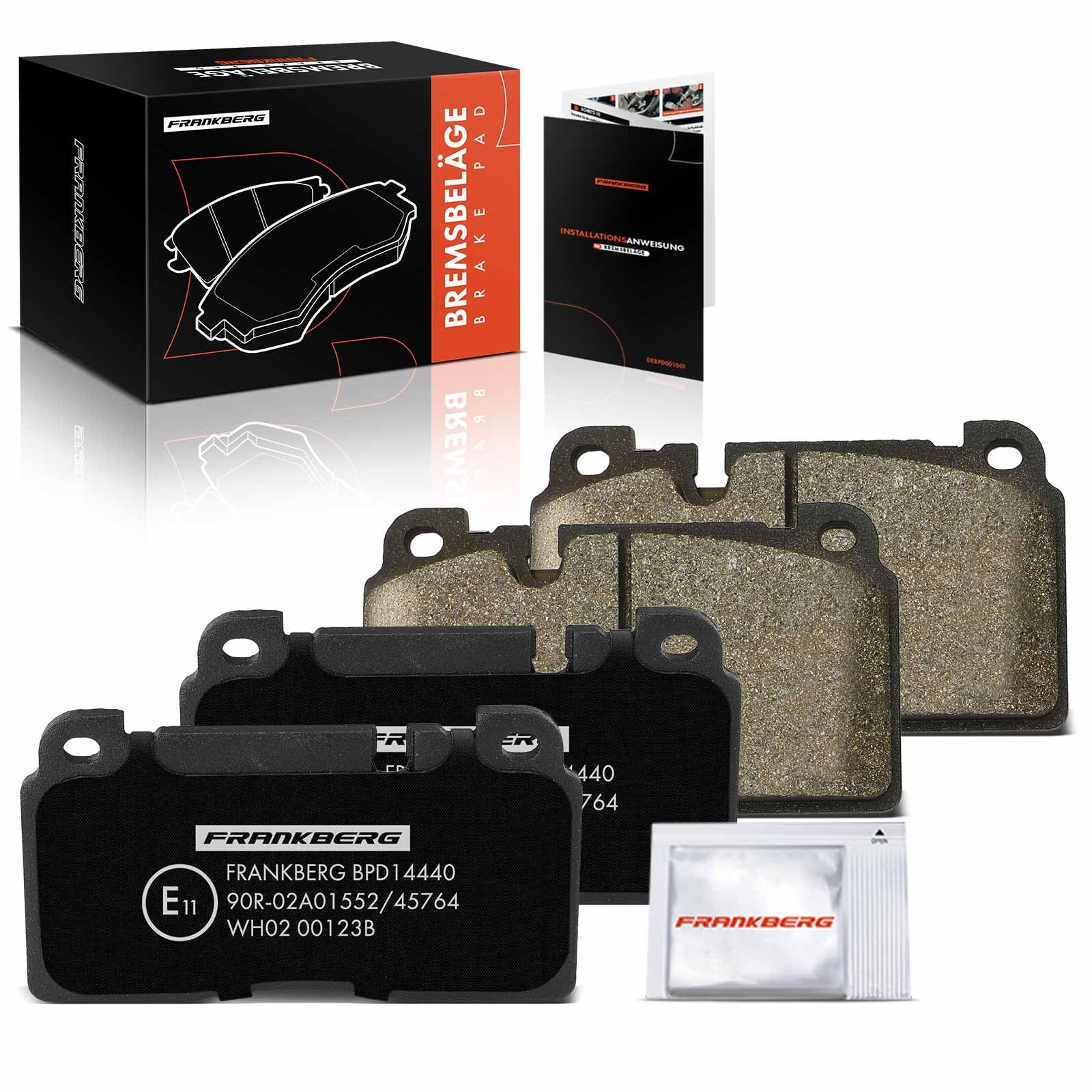 Frankberg Bremsbeläge Bremsbelagsatz Vorderachse Kompatibel mit A6 4G2 4GC 1.8L-4.0L 2010-2018 Q5 8RB 2.0L-3.2L 2008-2017 M.A.C.A.N 95B 2.0L-3.6L 2014-2023 Replace# 8R0698151C Frankberg Bremsbeläge Bremsbelagsatz Vorderachse Kompatibel mit A6 4G2 4GC 1.8L-4.0L 2010-2018 Q5 8RB 2.0L-3.2L 2008-2017 M.A.C.A.N 95B 2.0L-3.6L 2014-2023 Replace# 8R0698151C von Frankberg