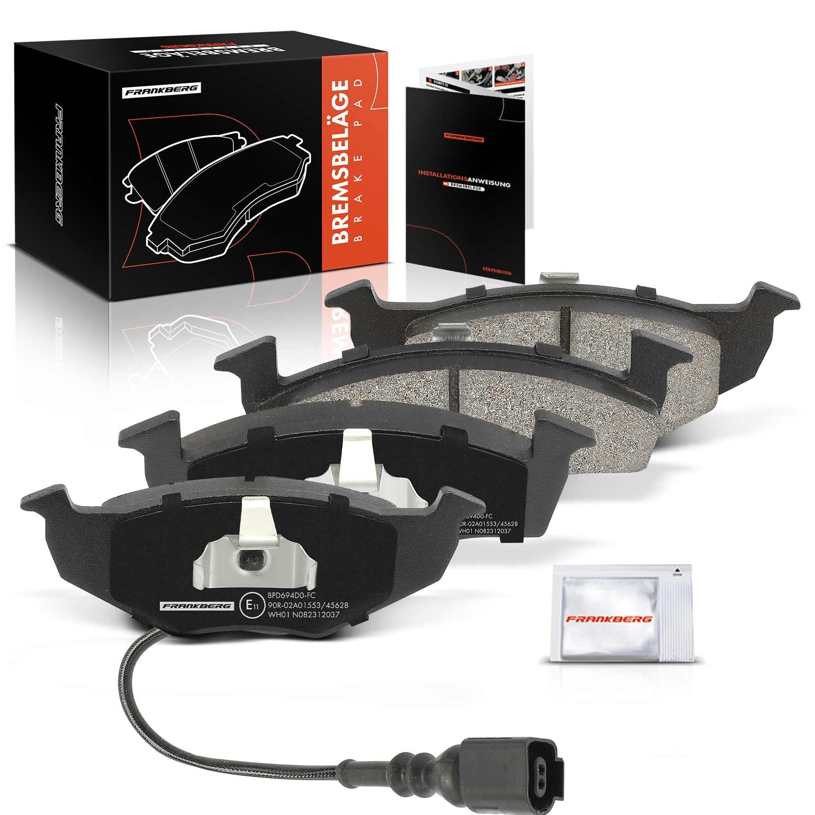Frankberg Bremsbeläge Bremsbelagsatz Vorderachse Kompatibel mit Fabia II 542 1.2L-1.9L 2006-2014 Polo 9A 9N 1.2L 2002-2009 L.u.p.o 60 6X1 1.0L-1.7L 1998-2005 Replace# 6N0698151C Frankberg Bremsbeläge Bremsbelagsatz Vorderachse Kompatibel mit Fabia II 542 1.2L-1.9L 2006-2014 Polo 9A 9N 1.2L 2002-2009 L.u.p.o 60 6X1 1.0L-1.7L 1998-2005 Replace# 6N0698151C von Frankberg