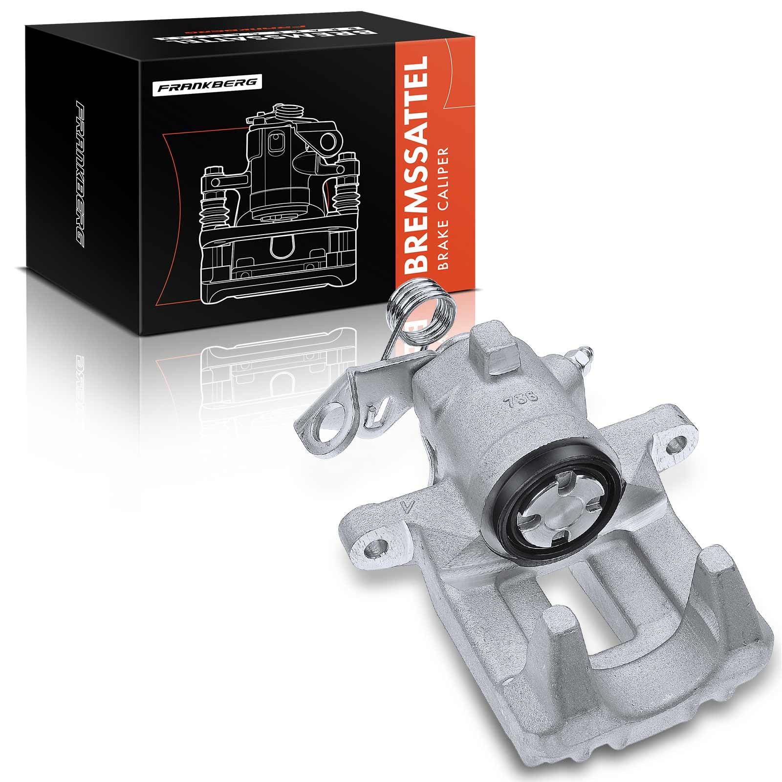 Frankberg Bremssattel Bremszang Hinten Links Aluminium Kompatibel mit A2 Cordoba Cordoba Vario Ibiza III Polo Polo Stufenheck Replace# 6Q0615423A von Frankberg