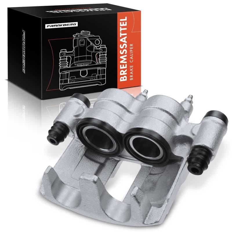 Frankberg Bremssattel Bremszange Vorderachse Rechts Kompatibel mit Jumper Bus 230P 1.9L-2.8L 1994-2006 Boxer Pritsche/Fahrgestell 244 2.0L-2.8L 2002-2006 Replace# 1607376980 von Frankberg
