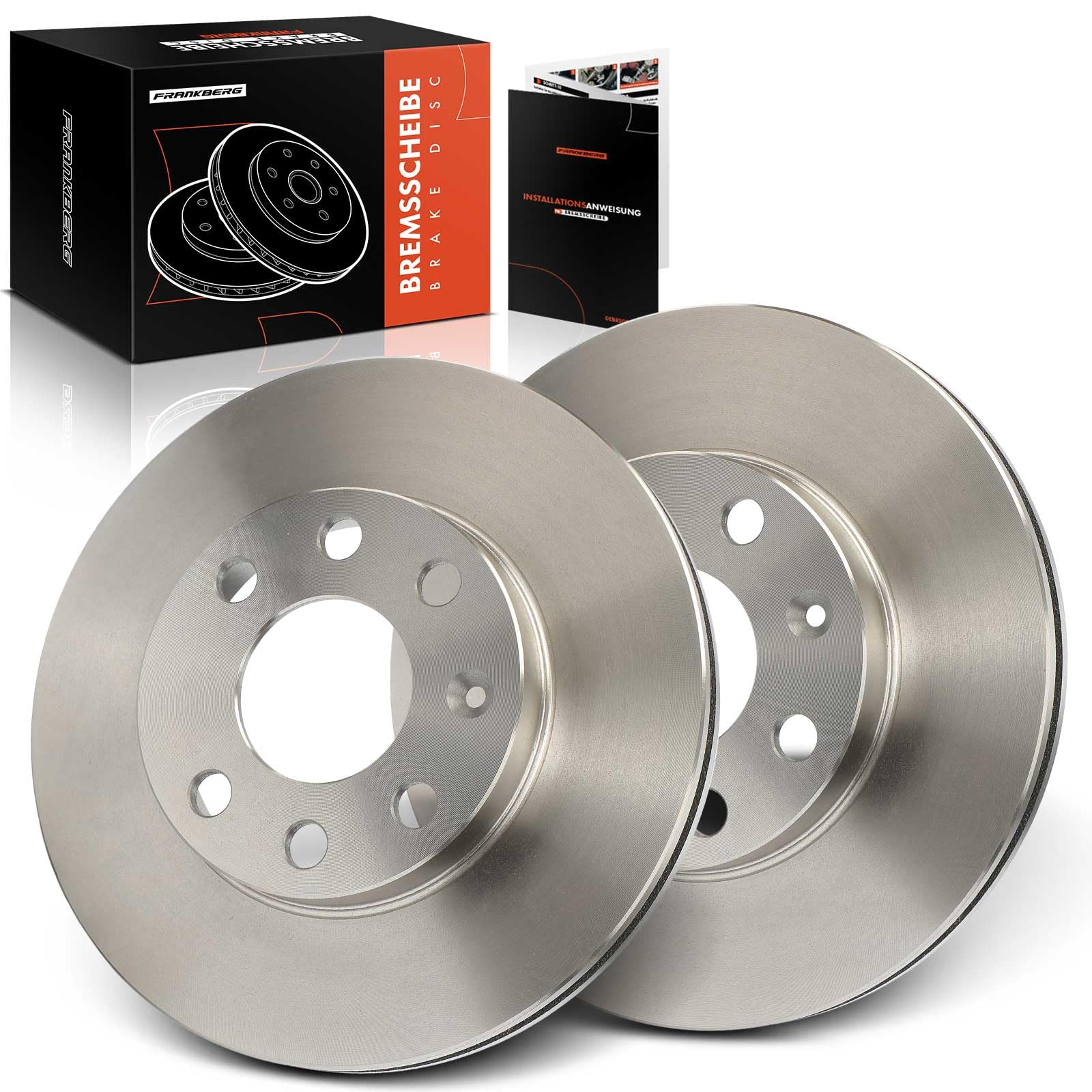 Frankberg Bremsscheiben Bremsscheibensatz Vorderachse Kompatibel mit Corsa A CC S83 1.4L 1.6L 1988-1993 Astra F 56 57 1.4L-1.7L 1992-1998 Astra F T92 1.7L 1992-1998 Replace# 90121445 Frankberg Bremsscheiben Bremsscheibensatz Vorderachse Kompatibel mit Corsa A CC S83 1.4L 1.6L 1988-1993 Astra F 56 57 1.4L-1.7L 1992-1998 Astra F T92 1.7L 1992-1998 Replace# 90121445 von Frankberg