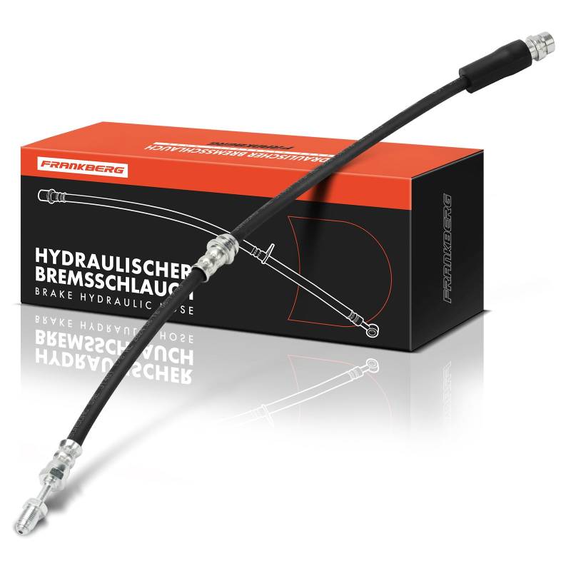 Frankberg Bremsschlauch Bremsschläuche Vorne 540mm Kompatibel mit Fiesta V JD JH 2.0L 2005-2008 Fusion JU 1.2L-1.6L 2002-2012 Replace# 1211729 von Frankberg