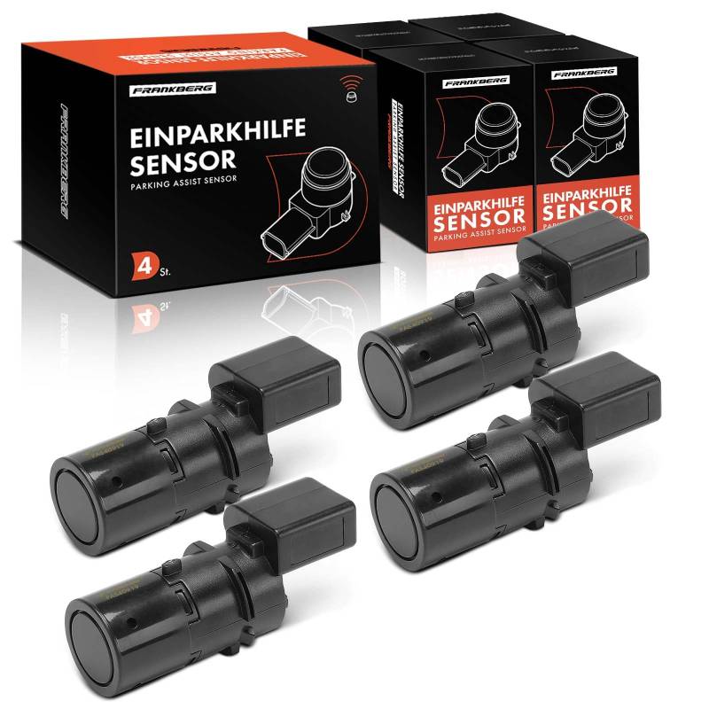 Frankberg Einparkhilfe Einparksensoren PDC Sensoren Rückfahrsensoren Einparkhilfesensor Parking Sensors Ultraschallsensor Replace# 7H0919275BGRU-6 von Frankberg