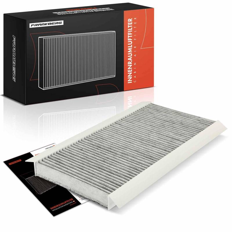 Frankberg Innenraumfilter Pollenfilter mit Aktivkohlefilter Kompatibel mit A-Klasse W169 A150 A160 A170 A180 A200 1.5L-2.0L 2004-2012 B-Klasse W245 B150-B200 1.5L-2.0L 2005-2011 Replace# 1698300218 von Frankberg