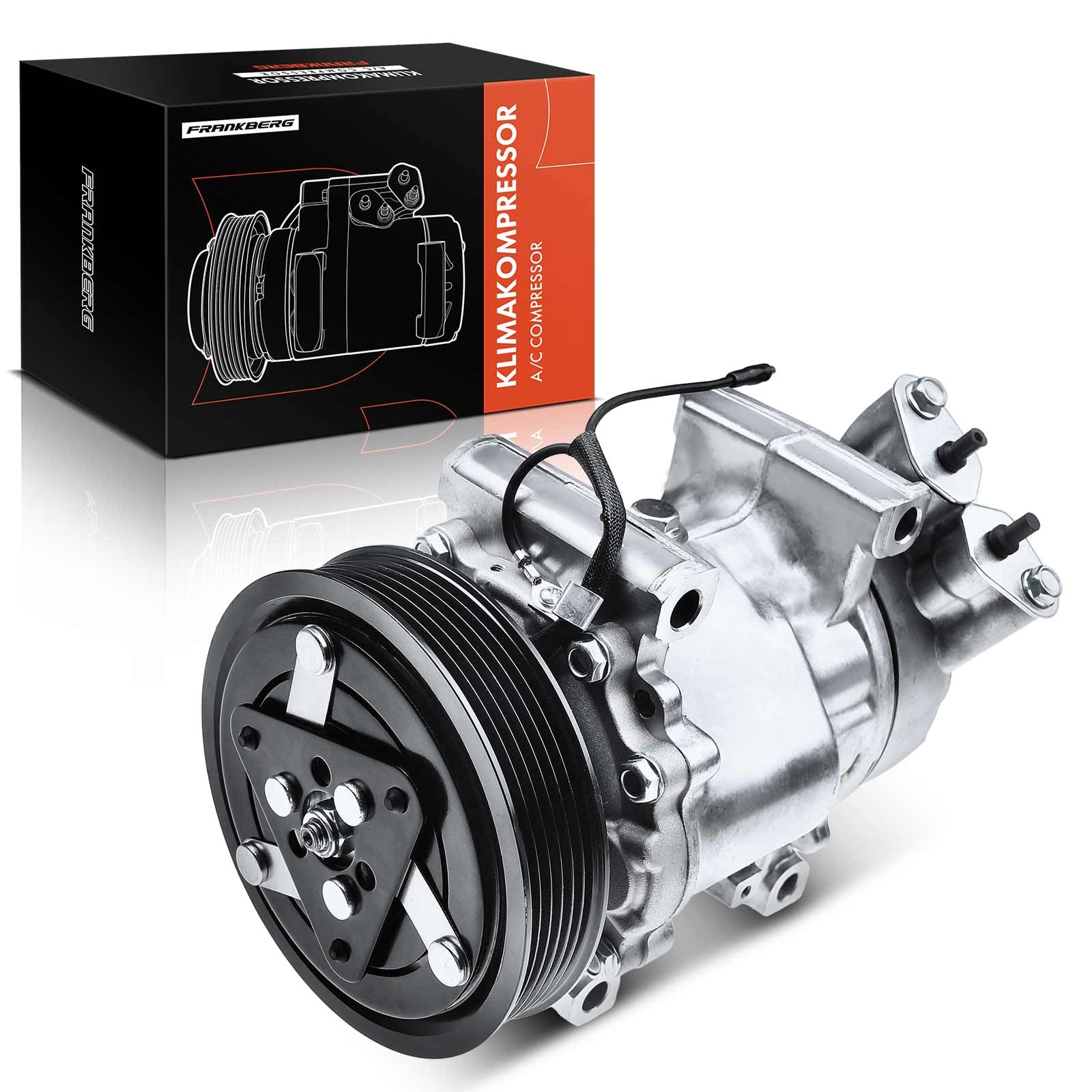 Frankberg Klimaanlagen Kompressor mit Kupplung Diesel Kompatibel mit Megan.e I BA0/1 LA0/1 Megan.e Scenic JA0/1 Clio II BB CB Clio II SB0/1/2, inkl. Öl vorbereift Frankberg Klimaanlagen Kompressor mit Kupplung Diesel Kompatibel mit Megan.e I BA0/1 LA0/1 Megan.e Scenic JA0/1 Clio II BB CB Clio II SB0/1/2, inkl. Öl vorbereift von Frankberg