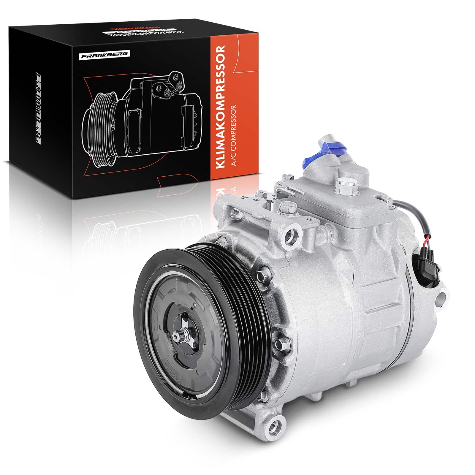 Frankberg Klimaanlagen Kompressor mit Kupplung Benzin Kompatibel mit 1er E81 1er E87 3er E90 3er Cabriolet E93 3er Coupe 3er Touring X1 E84 Replace# 64526956716, inkl. Öl vorbereift Frankberg Klimaanlagen Kompressor mit Kupplung Benzin Kompatibel mit 1er E81 1er E87 3er E90 3er Cabriolet E93 3er Coupe 3er Touring X1 E84 Replace# 64526956716, inkl. Öl vorbereift von Frankberg