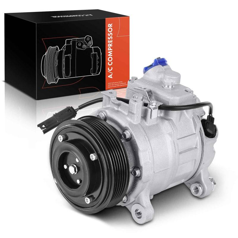 Frankberg Klimaanlagen Kompressor mit Kupplung Kompatibel mit 3er F30 F80 3er Touring F31 1er F20 F21 X3 F25 3 Gran Turismo F34 X4 F26 4 Gran Coupe F36, inkl. Öl vorbereift von Frankberg