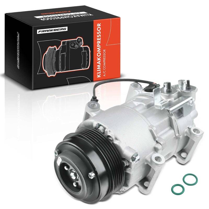 Frankberg Klimaanlagen Kompressor mit Kupplung Diesel Kompatibel mit A-Klasse W169 A160CDI A180CDI A200CDI B-Klasse W245 B180CDI B200CDI Replace# 0022301411, Öl vorbereift von Frankberg